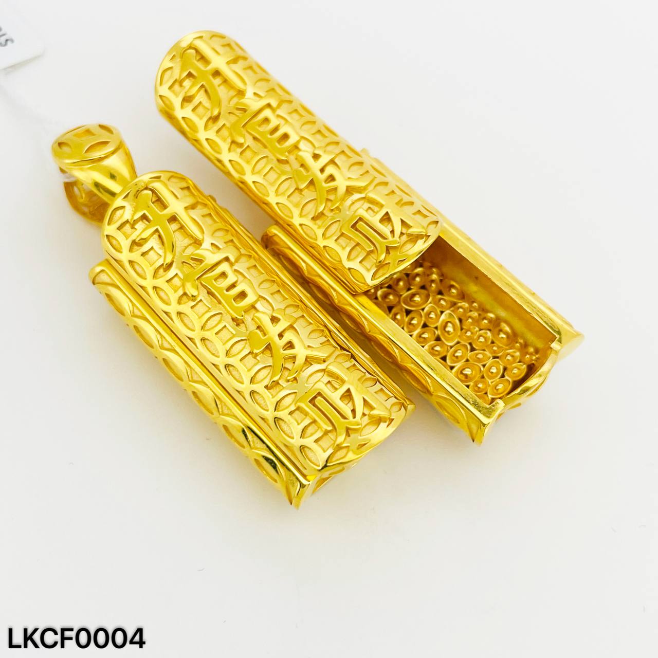LOKET COFFIN 升官发财吊坠