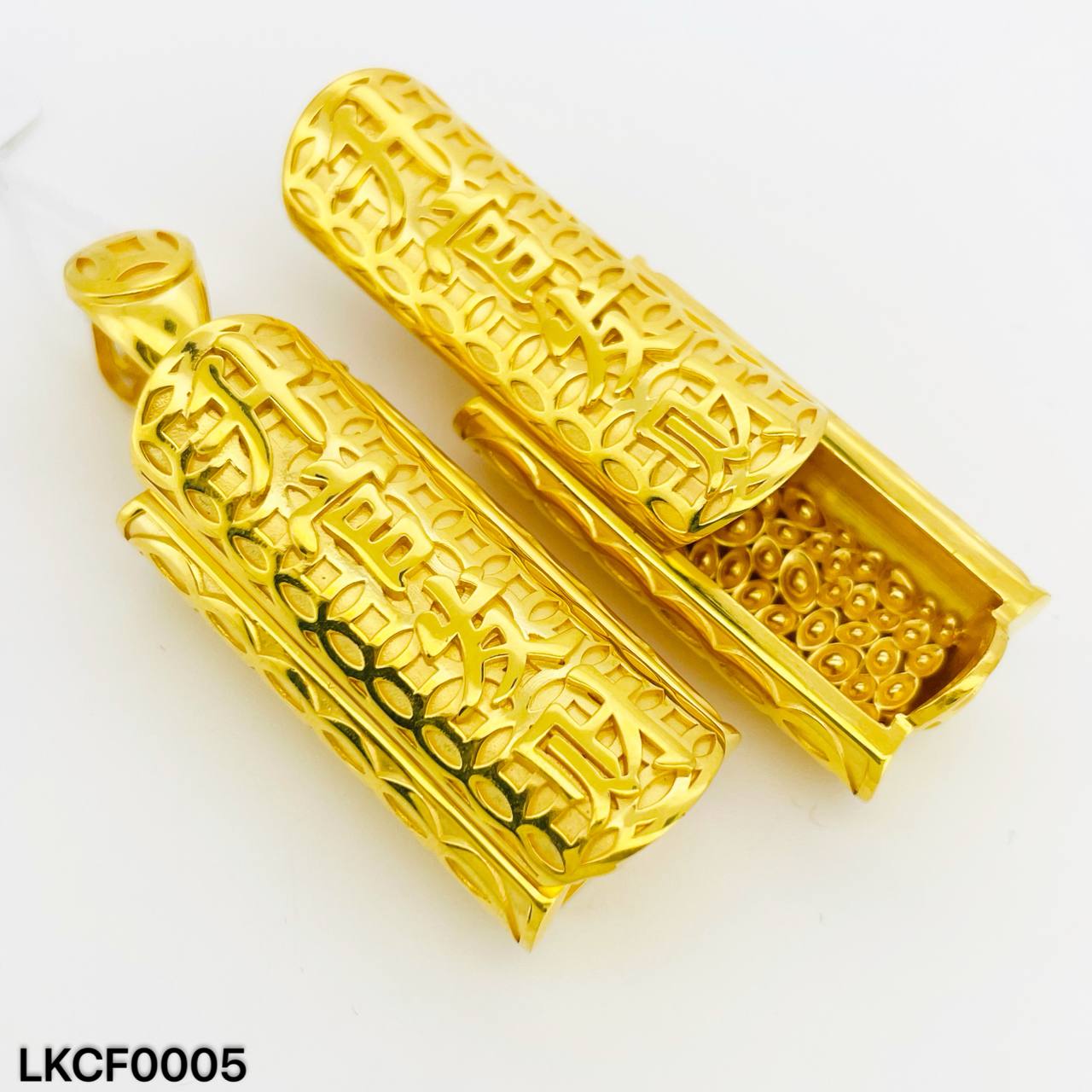 LOKET COFFIN 升官发财吊坠