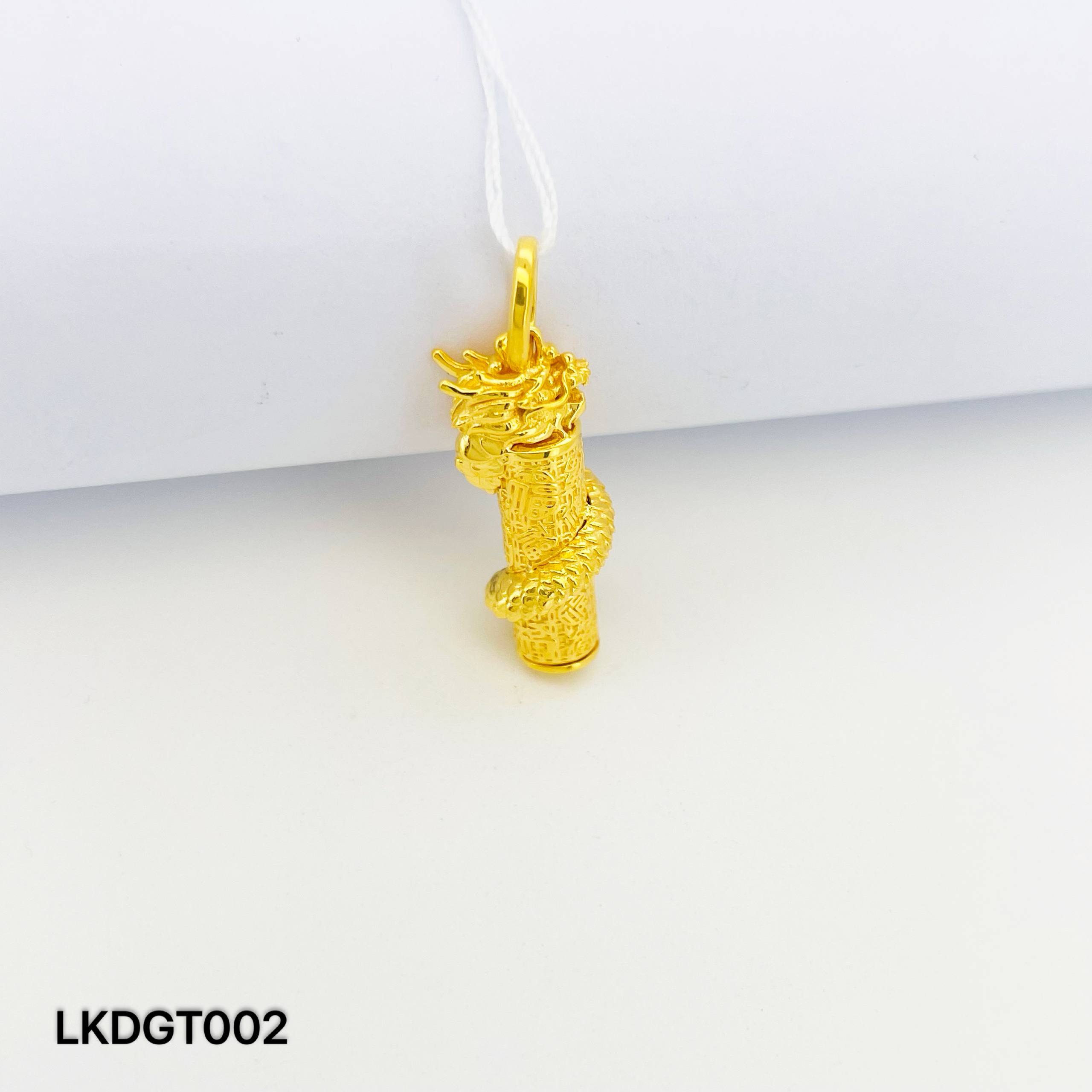 LOKET DRAGON TUBE 龙柱吊坠