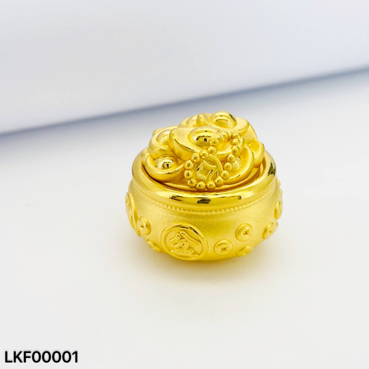 LOKET FORTUNE 足金聚宝盆(摆件)