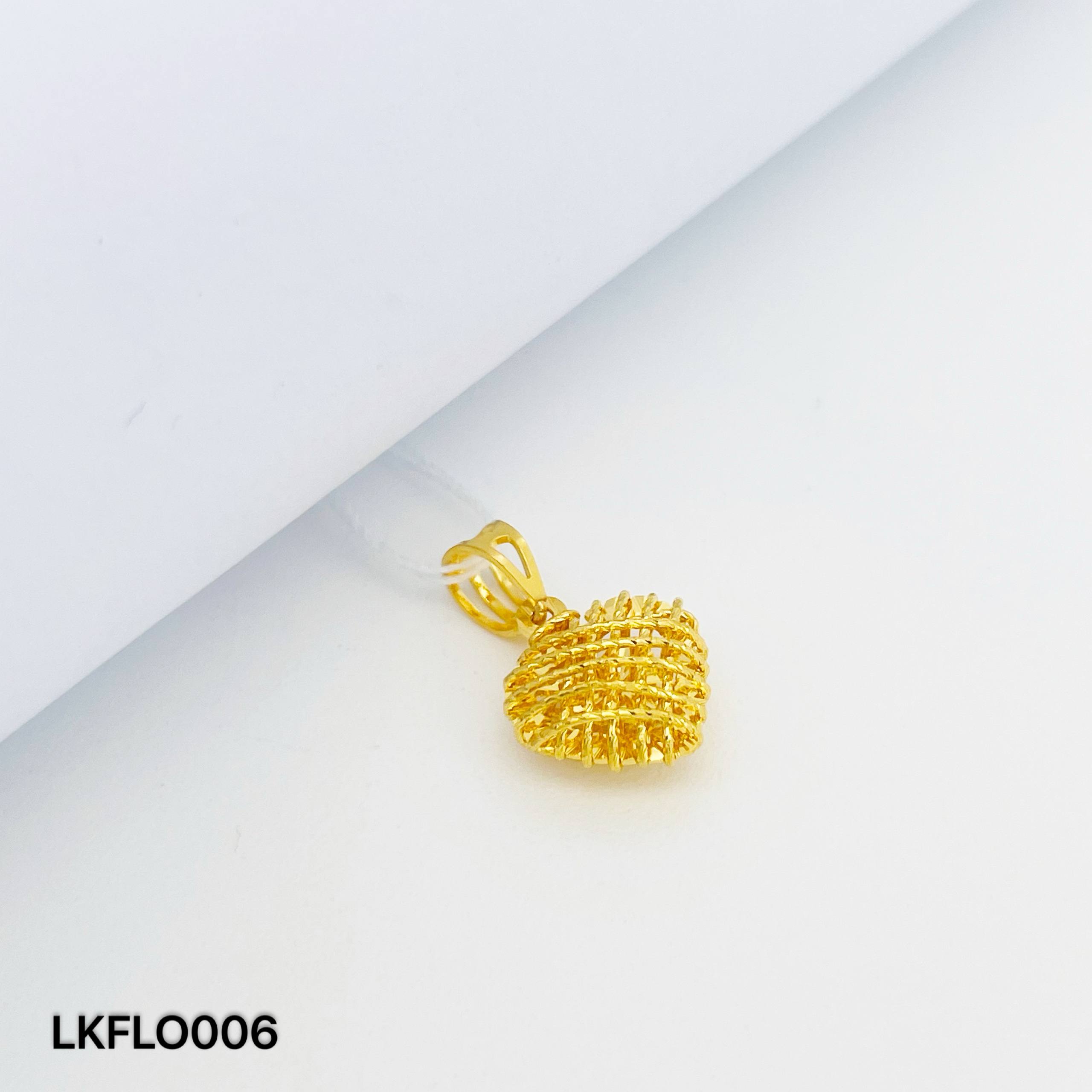 LOKET FESYEN LOVE 爱心吊坠