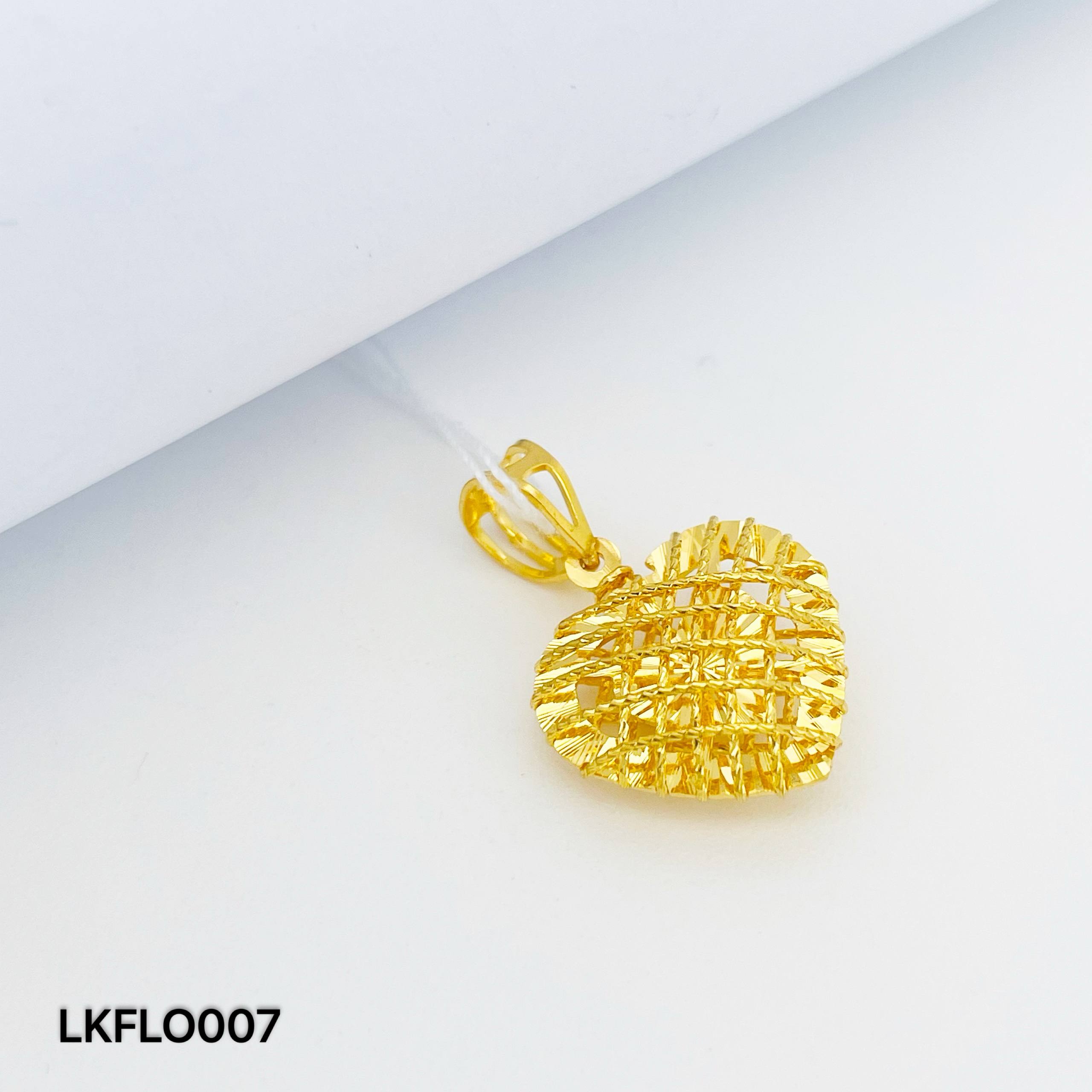 LOKET FESYEN LOVE 爱心吊坠