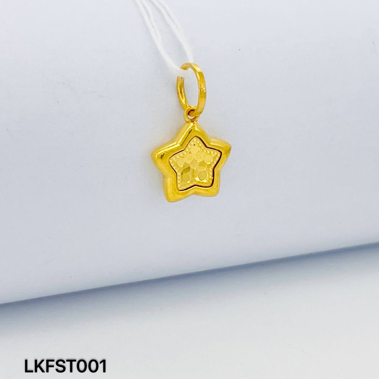 LOKET FESYEN STAR 蜂巢星星吊坠