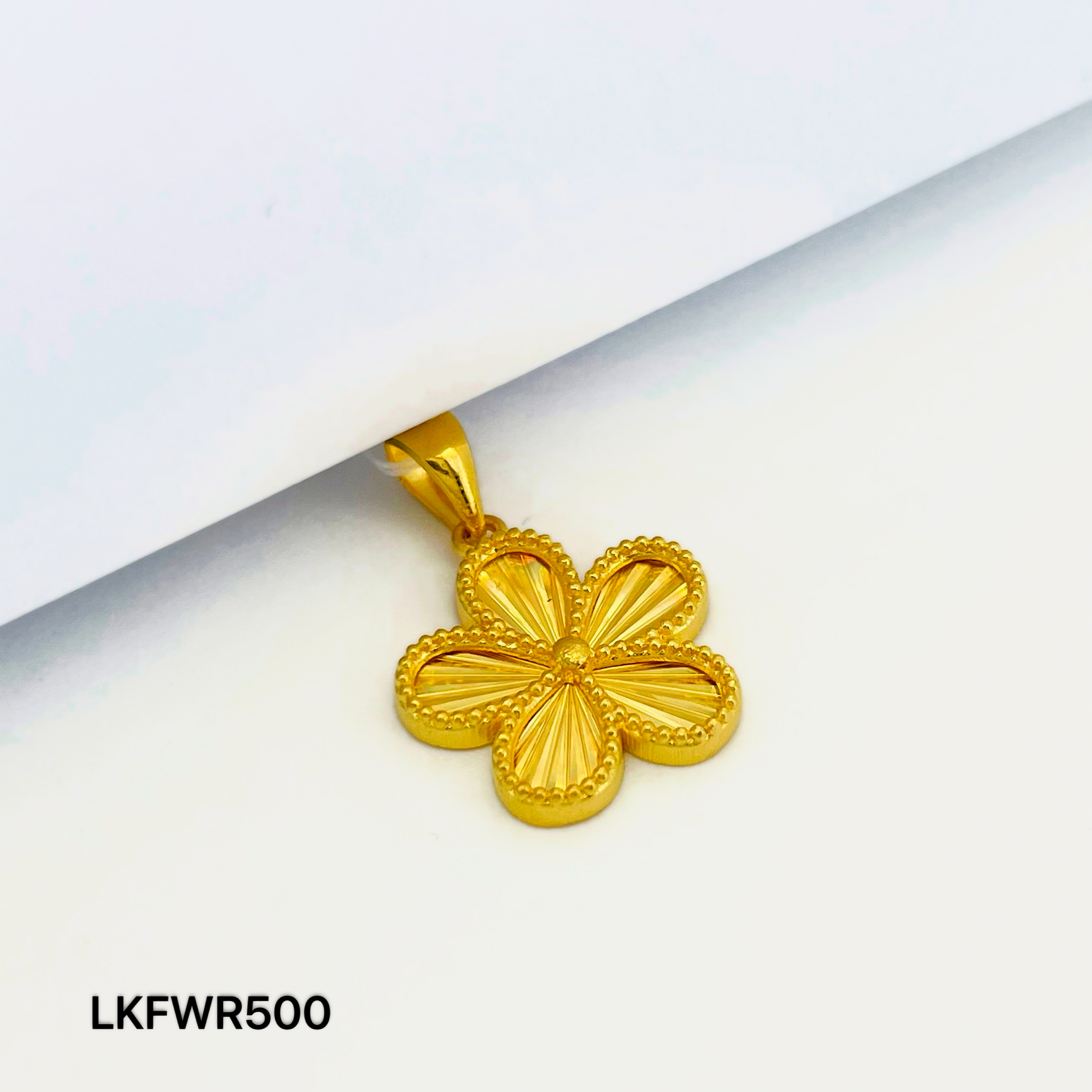 LOKET FLOWER RAINBOW 七彩花朵吊坠