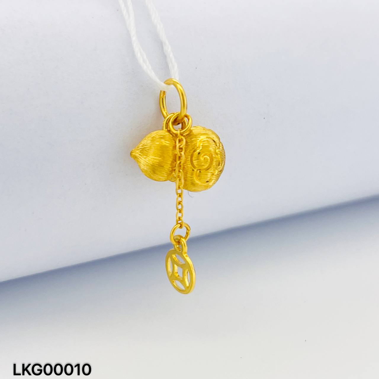 LOKET GOURD 999拉丝葫芦吊坠