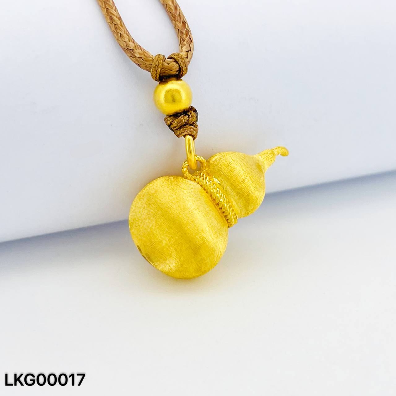 LOKET GOURD 足金拉斯葫芦吊坠