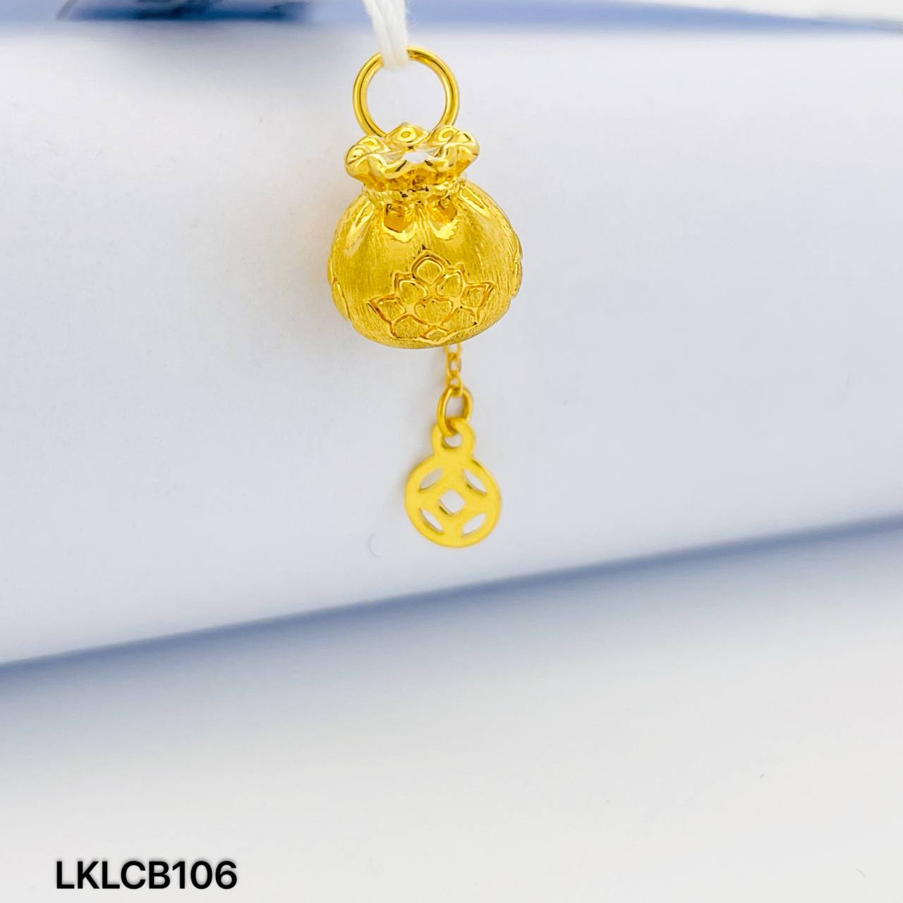 LOKET LUCKY BAG 999拉丝福袋吊坠