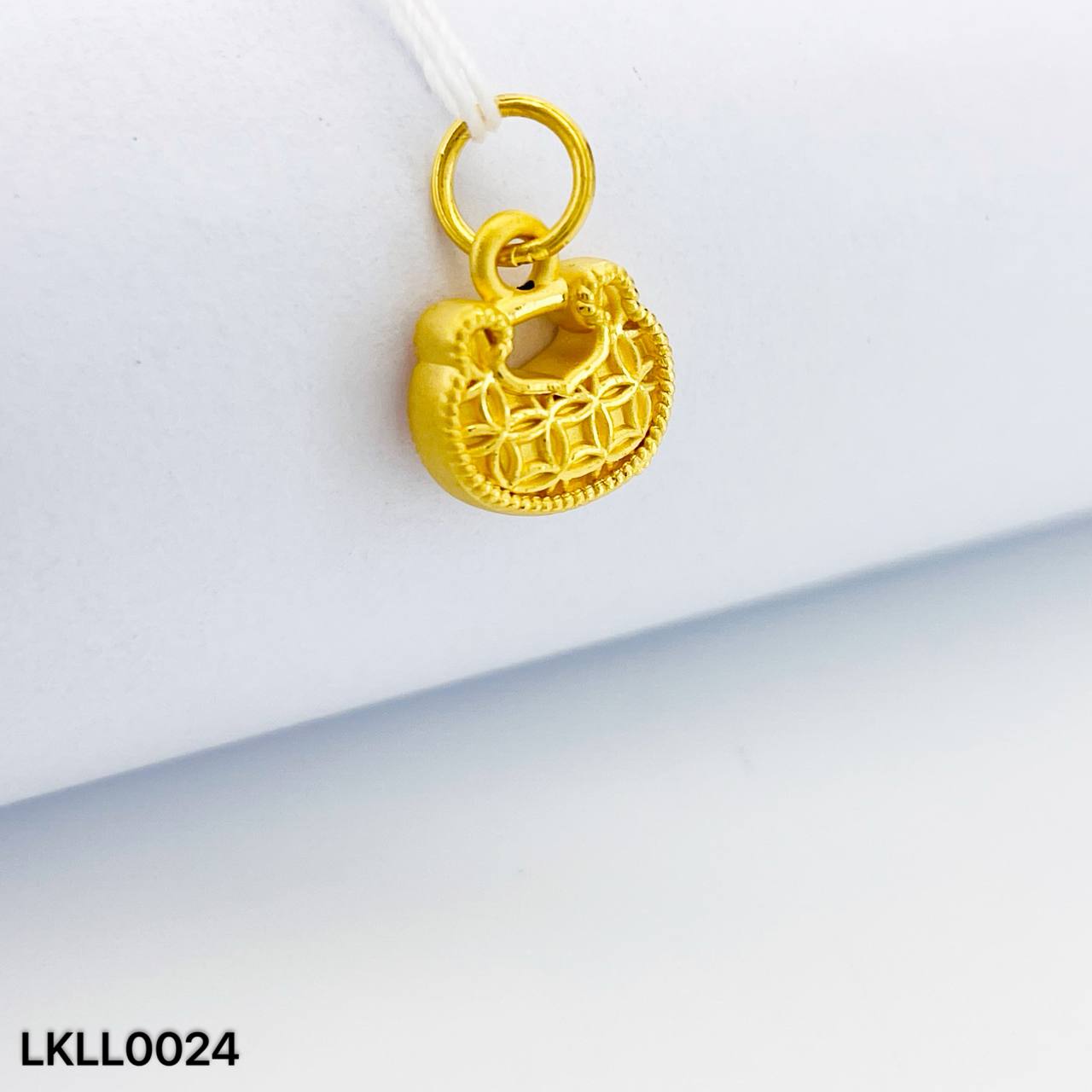 LOKET LONG LIFE 999平安锁吊坠