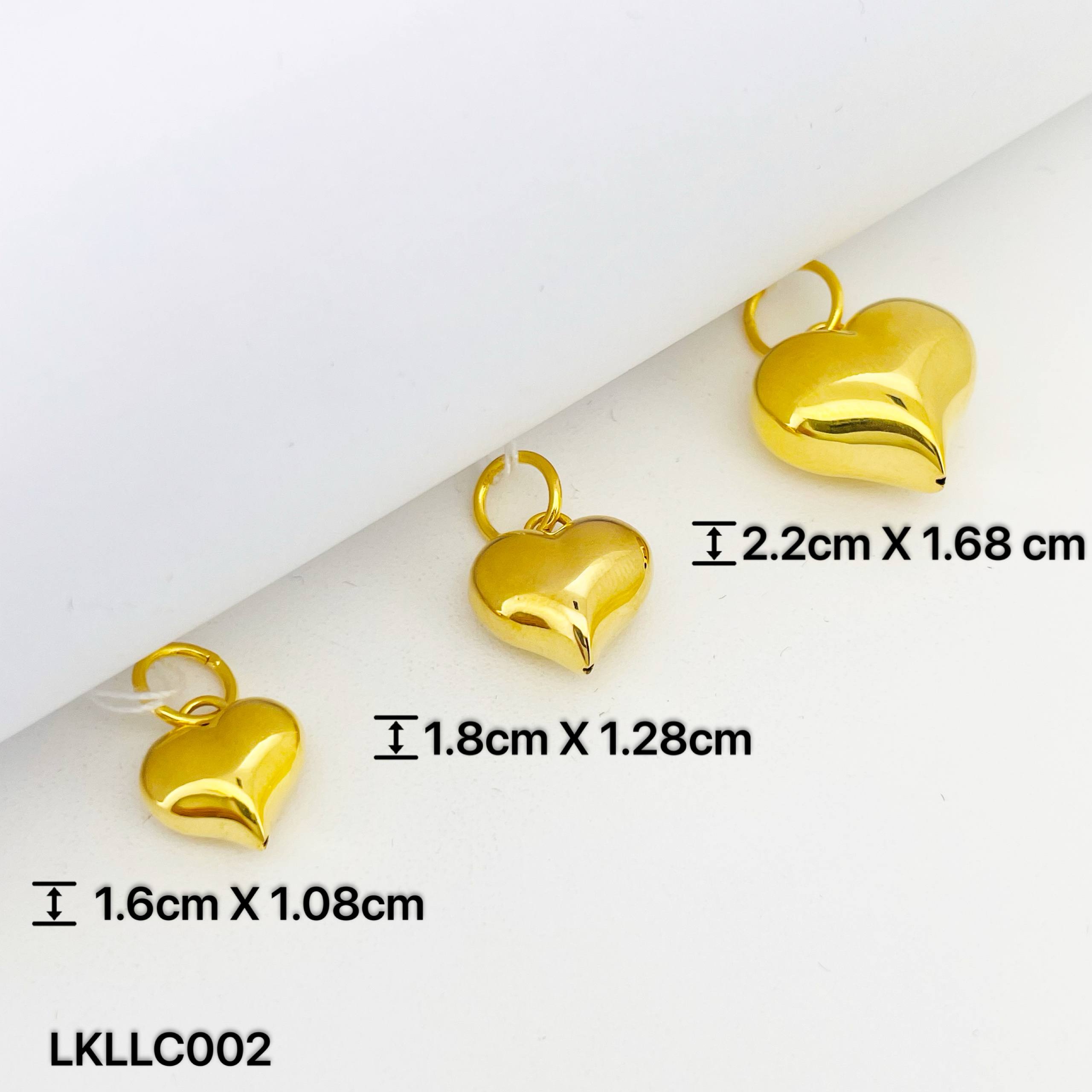 LOKET LOVE LICIN 爱心吊坠