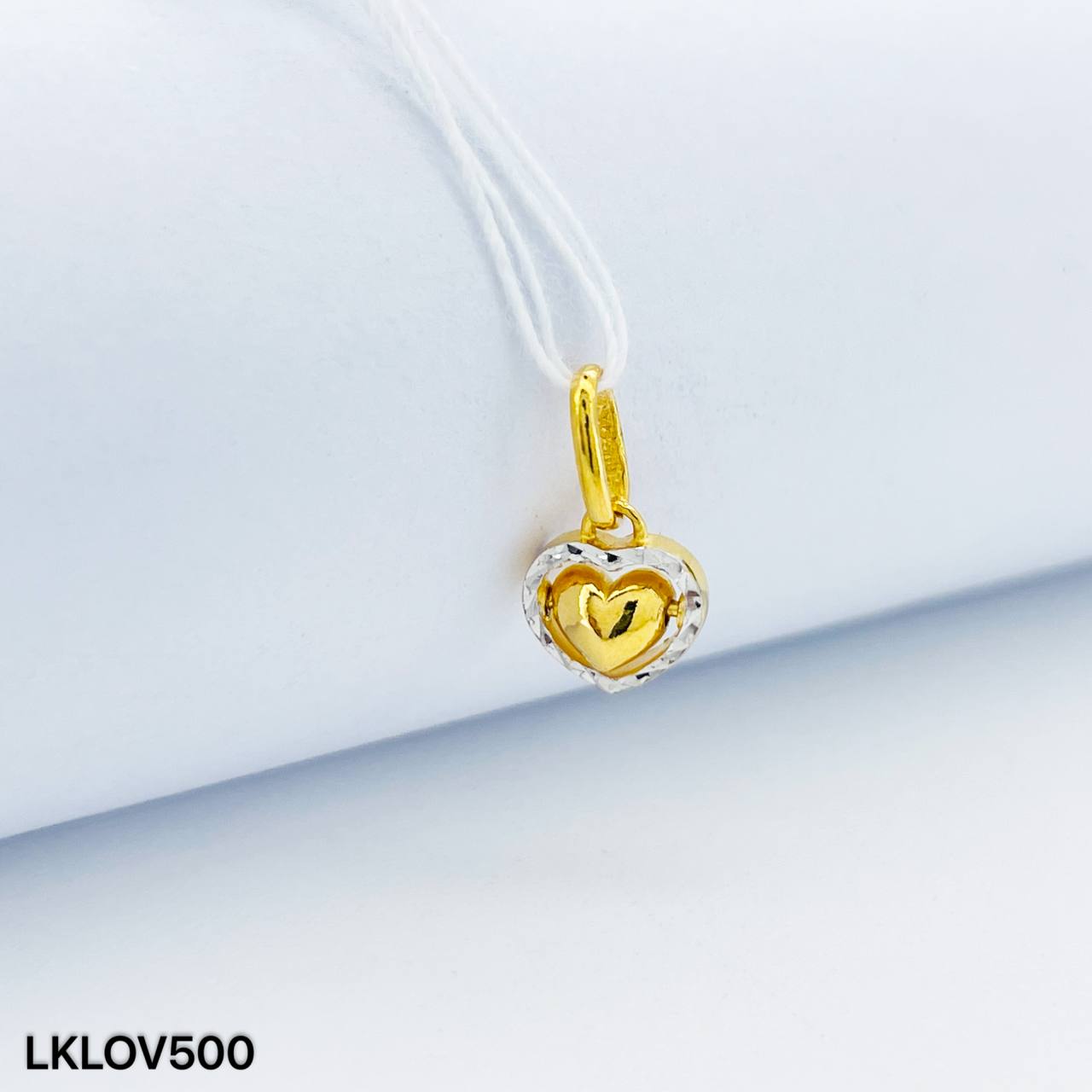LOKET LOVE 2C 爱心吊坠