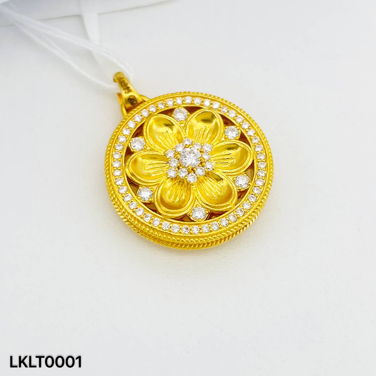 LOKET LOTUS FLOWER 步步生莲吊坠
