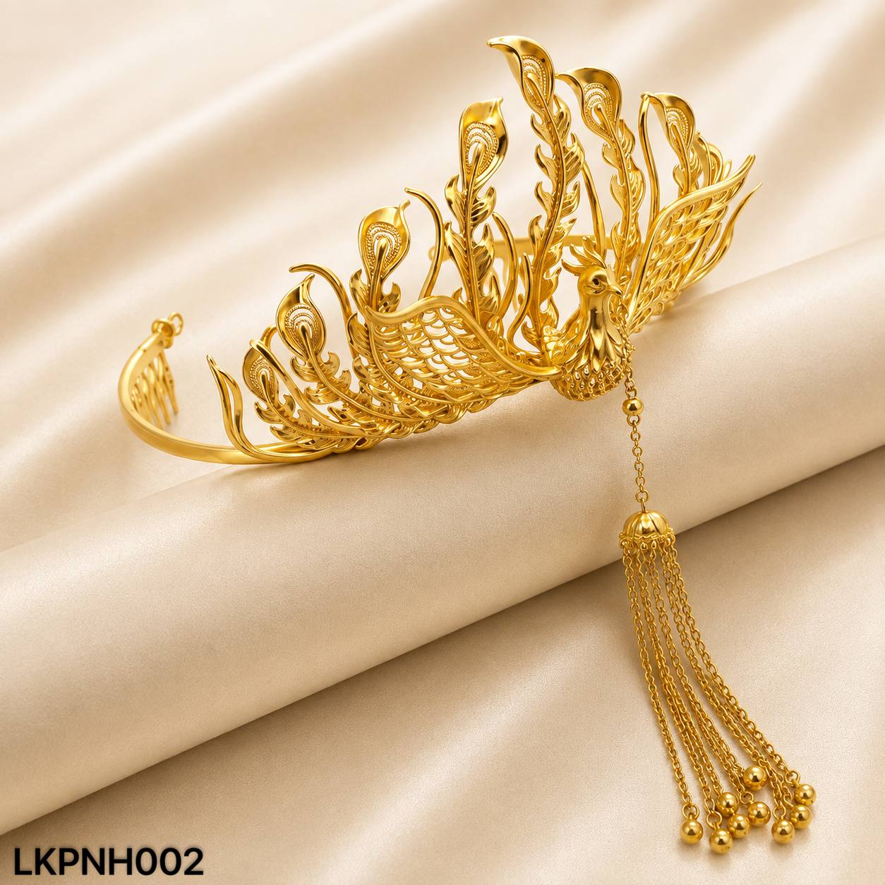 LOKET PHOENIX CROWN 足金凤凰皇冠(头饰四点金)