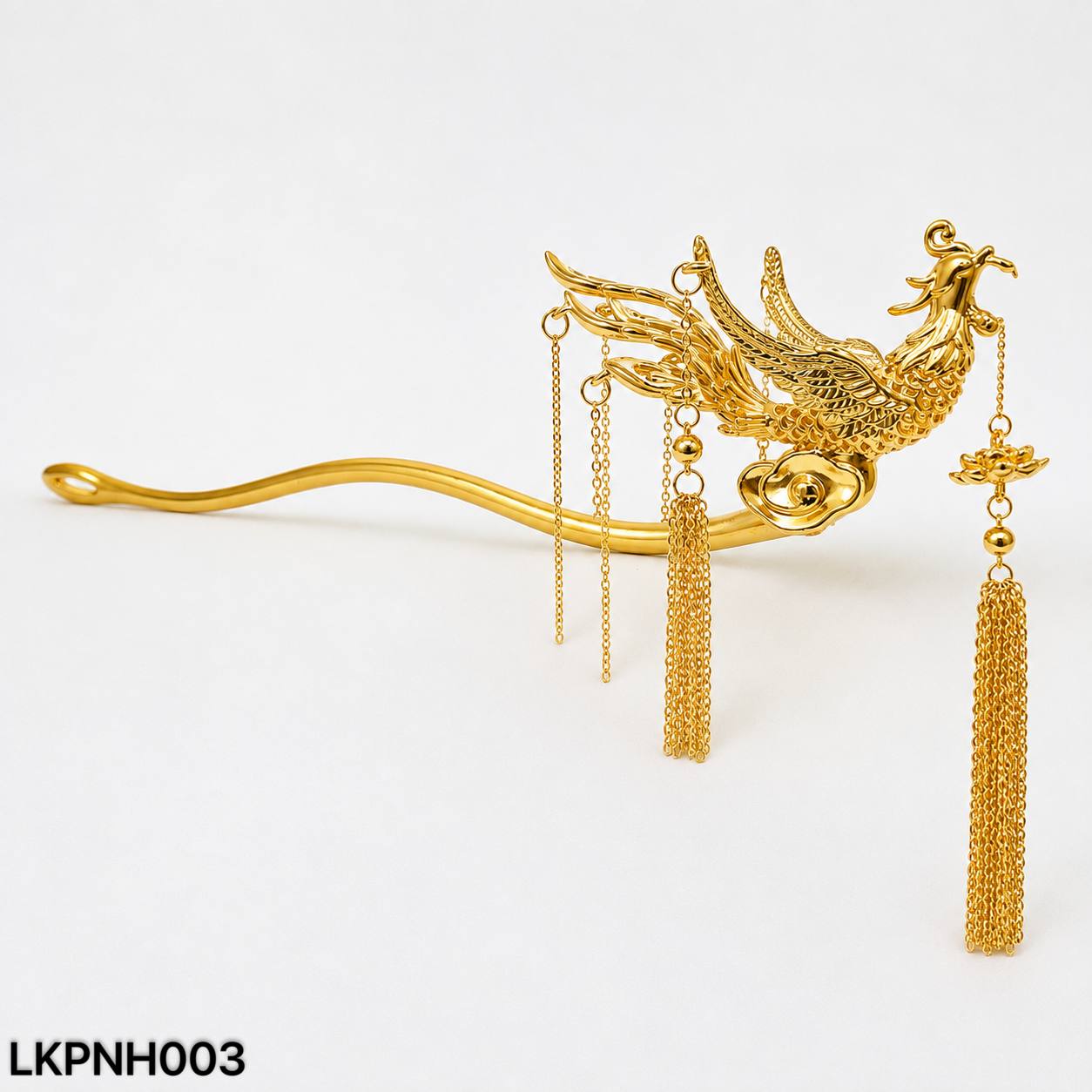 LOKET PHOENIX HAIRPIN 足金凤钗(头饰四点金)