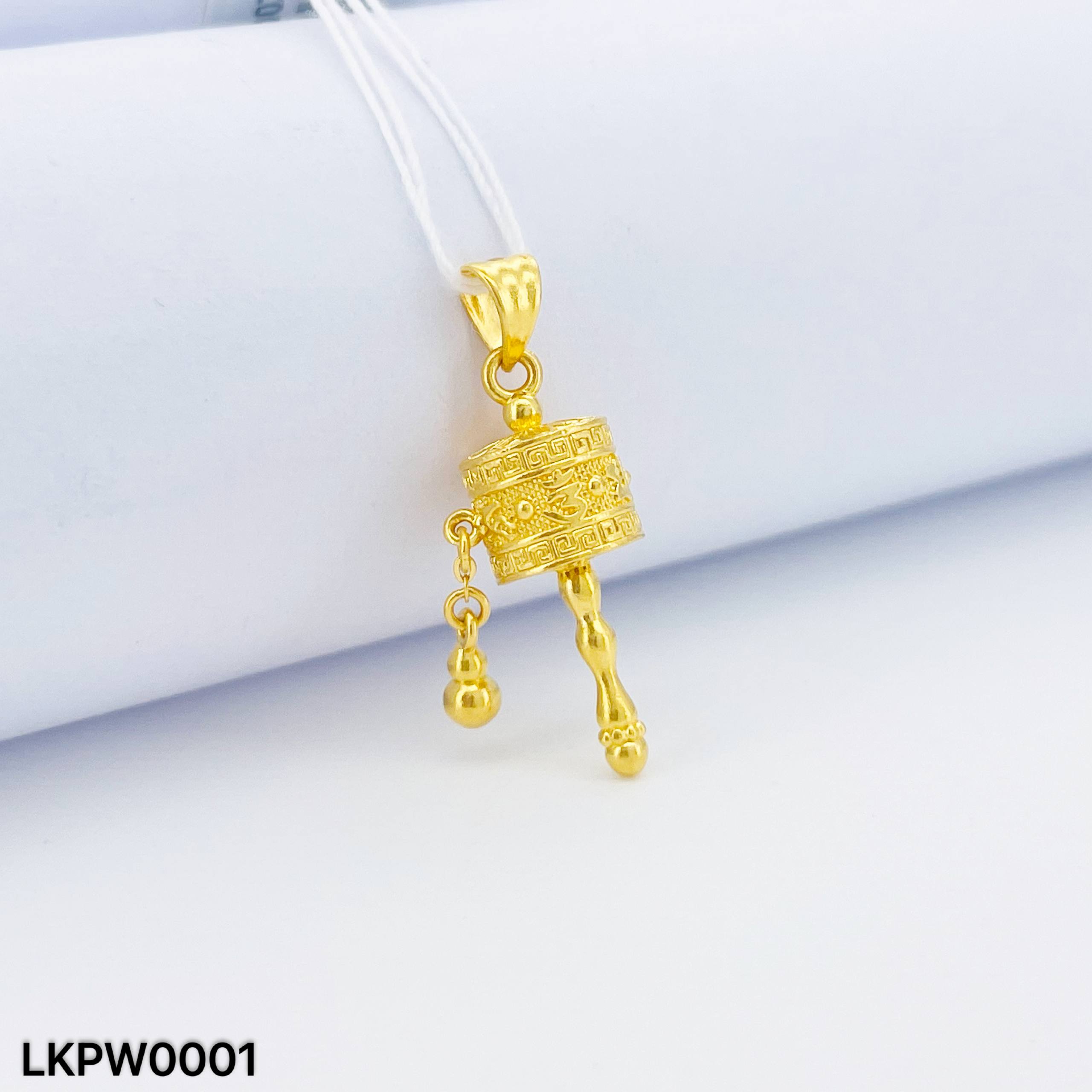 LOKET PRAYER WHEEL 999转经筒吊坠