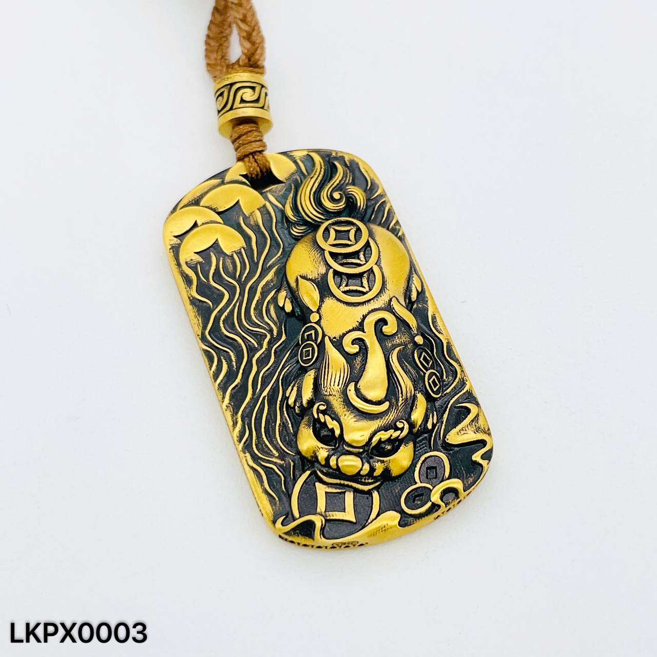 LOKET PIXIU 足金貔貅吊坠