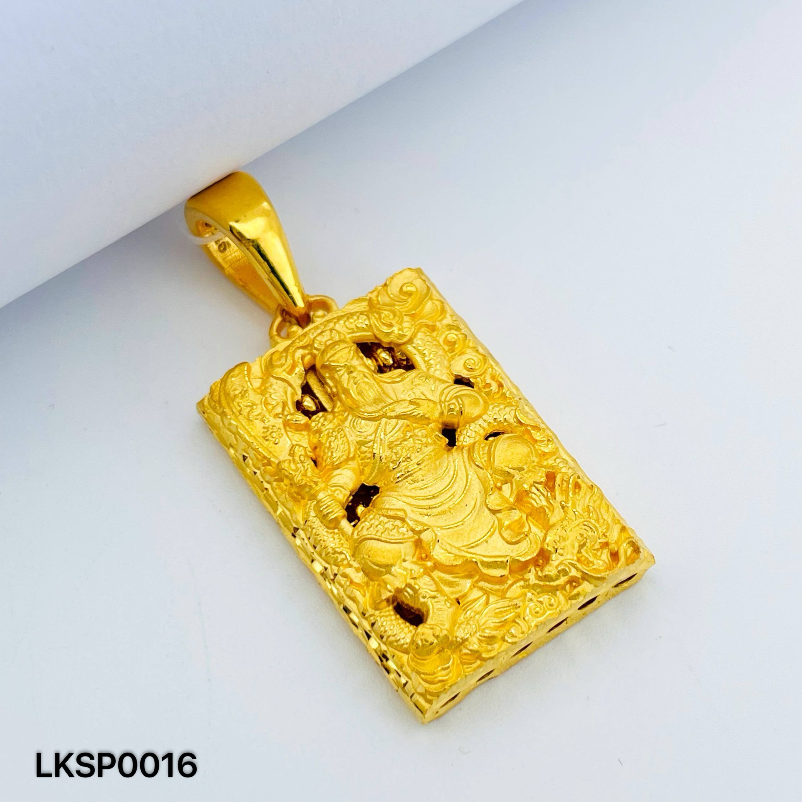 LOKET SEMPOA 关公踏云算盘吊坠