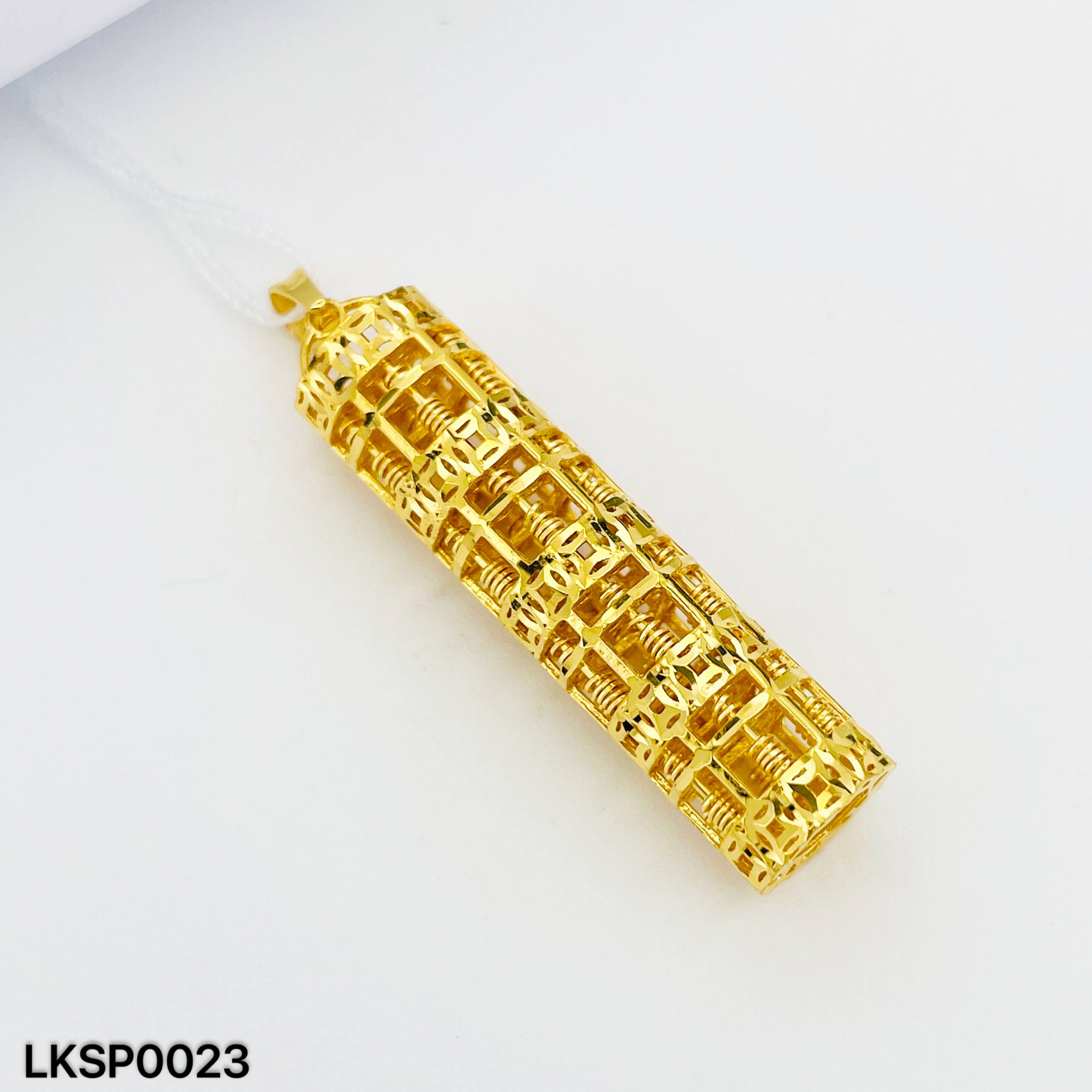 LOKET SEMPOA 圆柱算盘吊坠