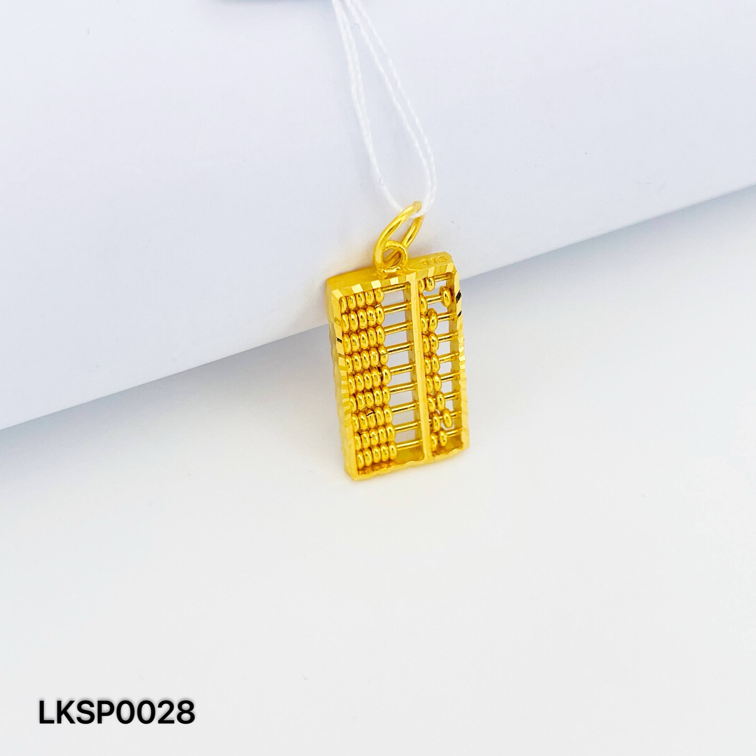 LOKET SEMPOA 算盘吊坠