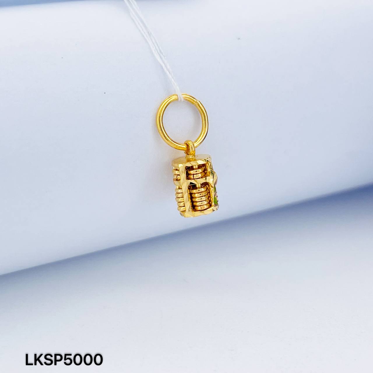 LOKET SEMPOA 圆柱体算盘吊坠