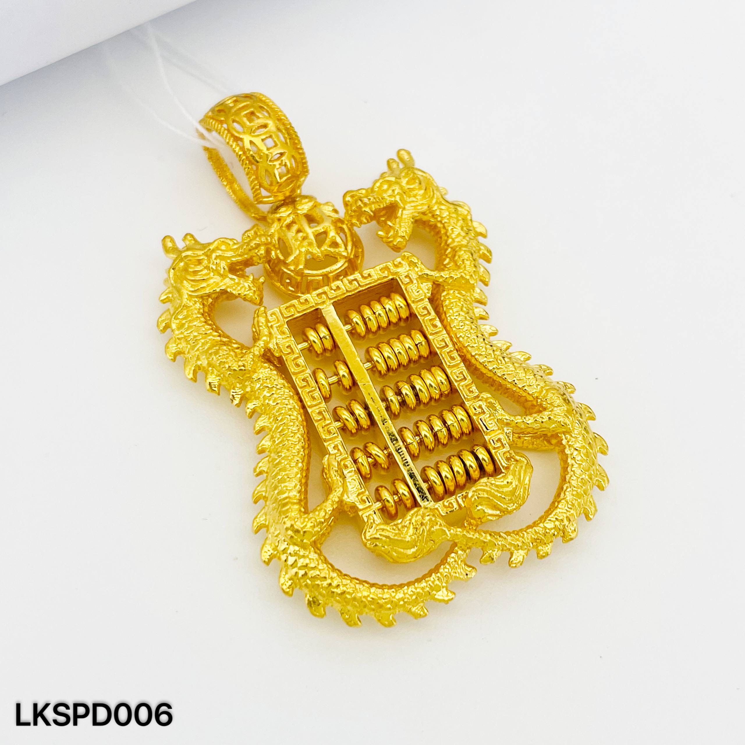 LOKET SEMPOA DRAGON 龙算盘吊坠