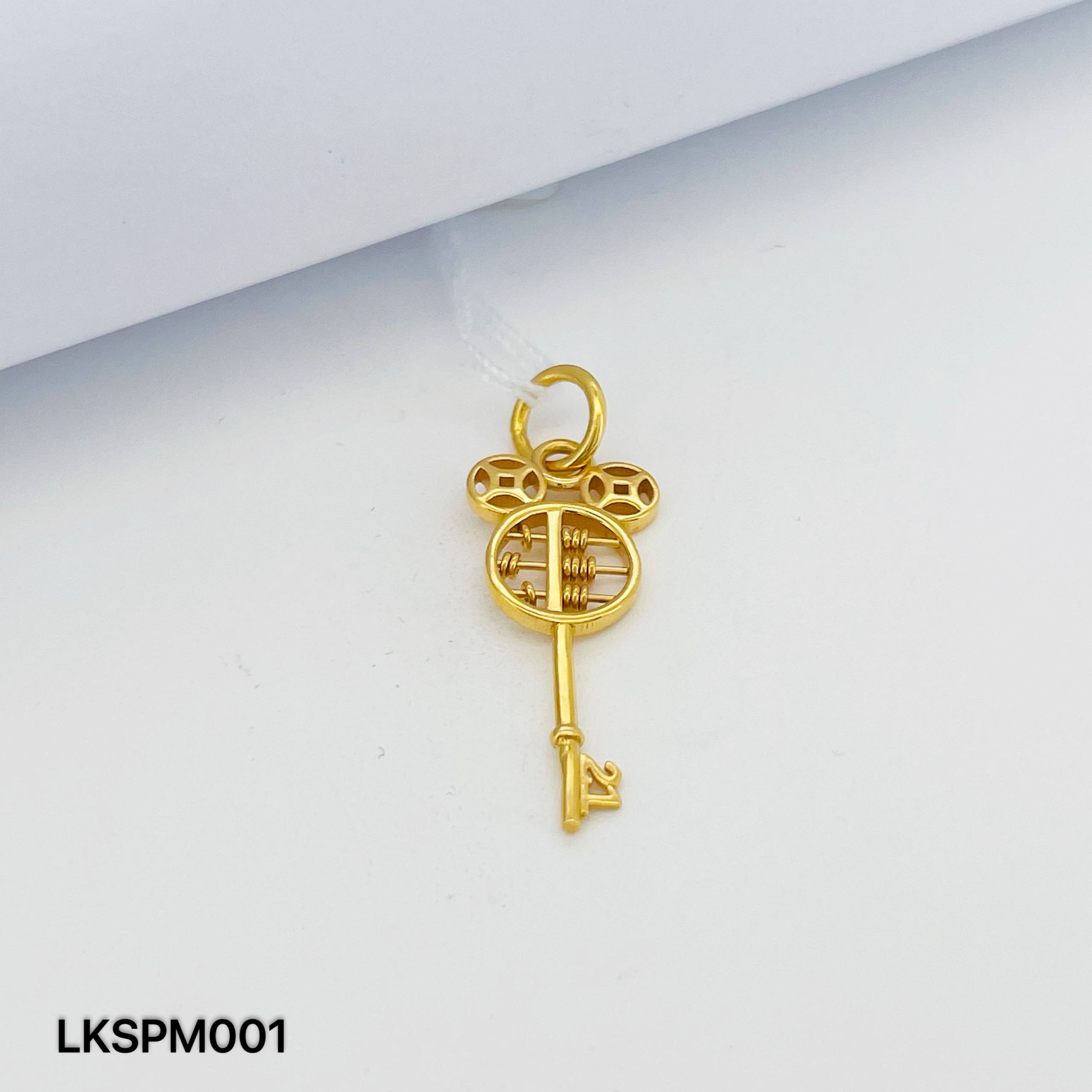 LOKET KUNCI MICKEY 米奇算盘吊坠