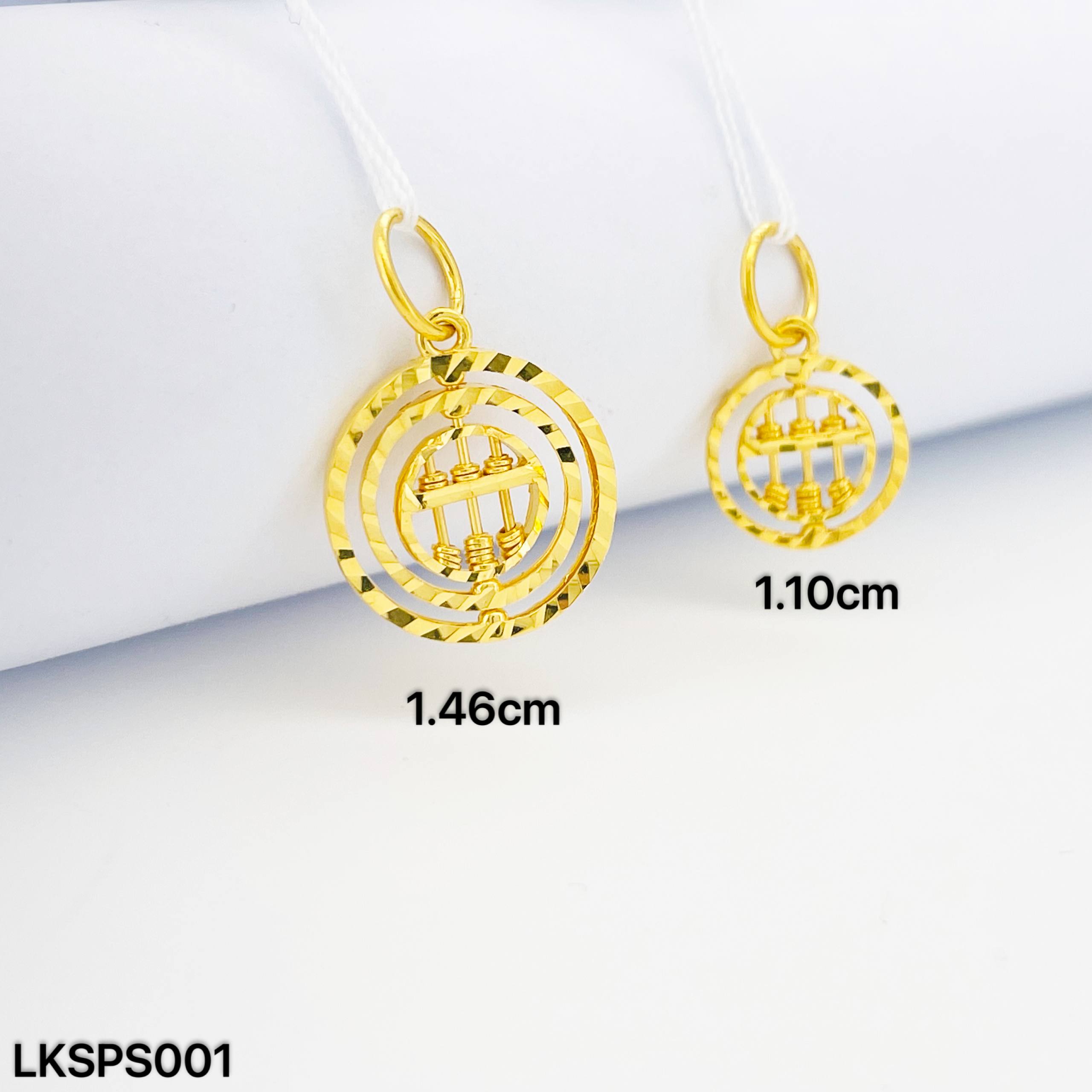 LOKET SEMPOA SPIN 旋转算盘吊坠