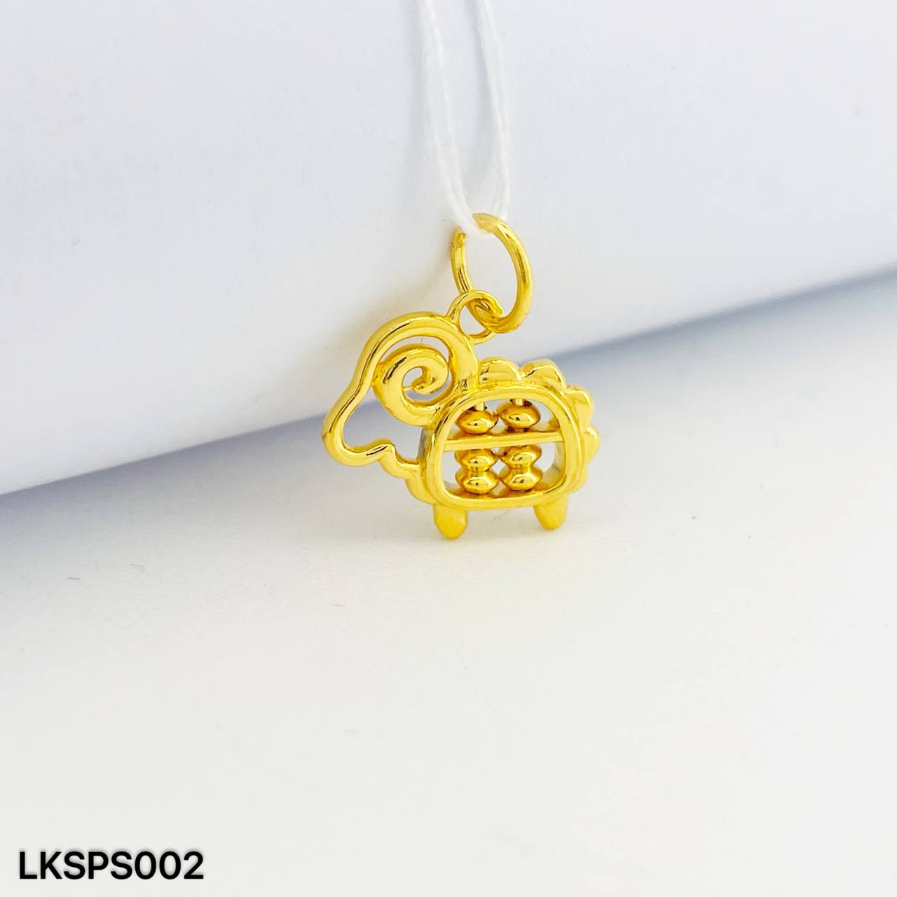 LOKET SEMPOA SHEEP 小羊算盘吊坠