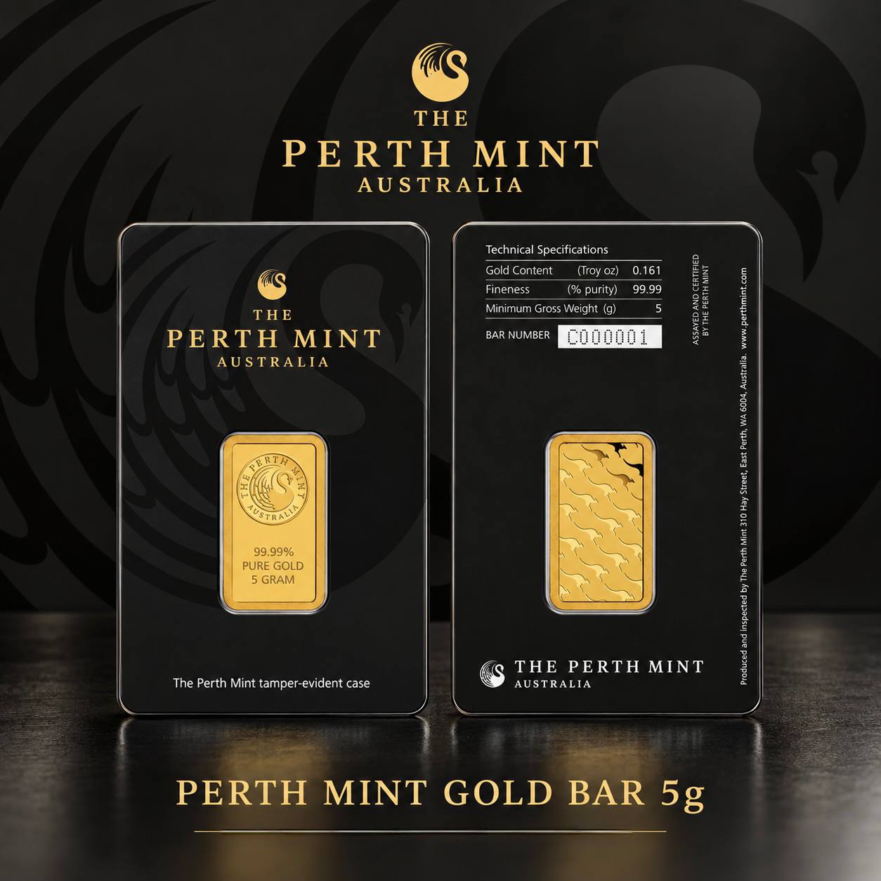 PERTH MINT GOLDBAR