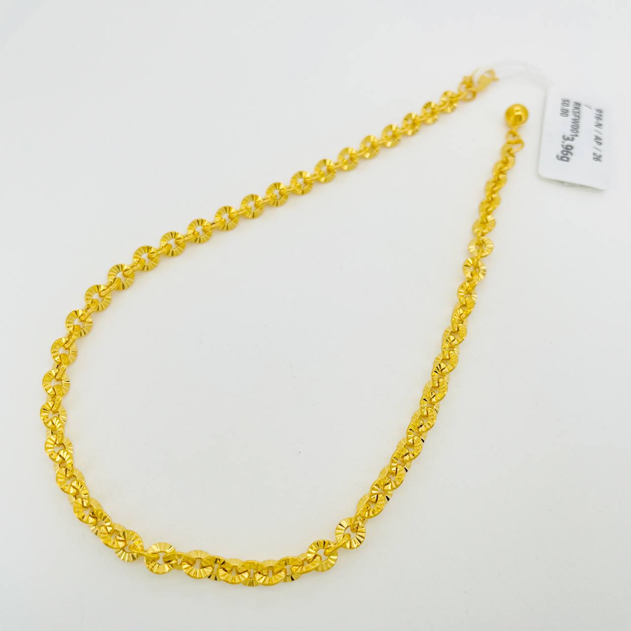 RK SUNFLOWER KOSONG 空心太阳花脚链