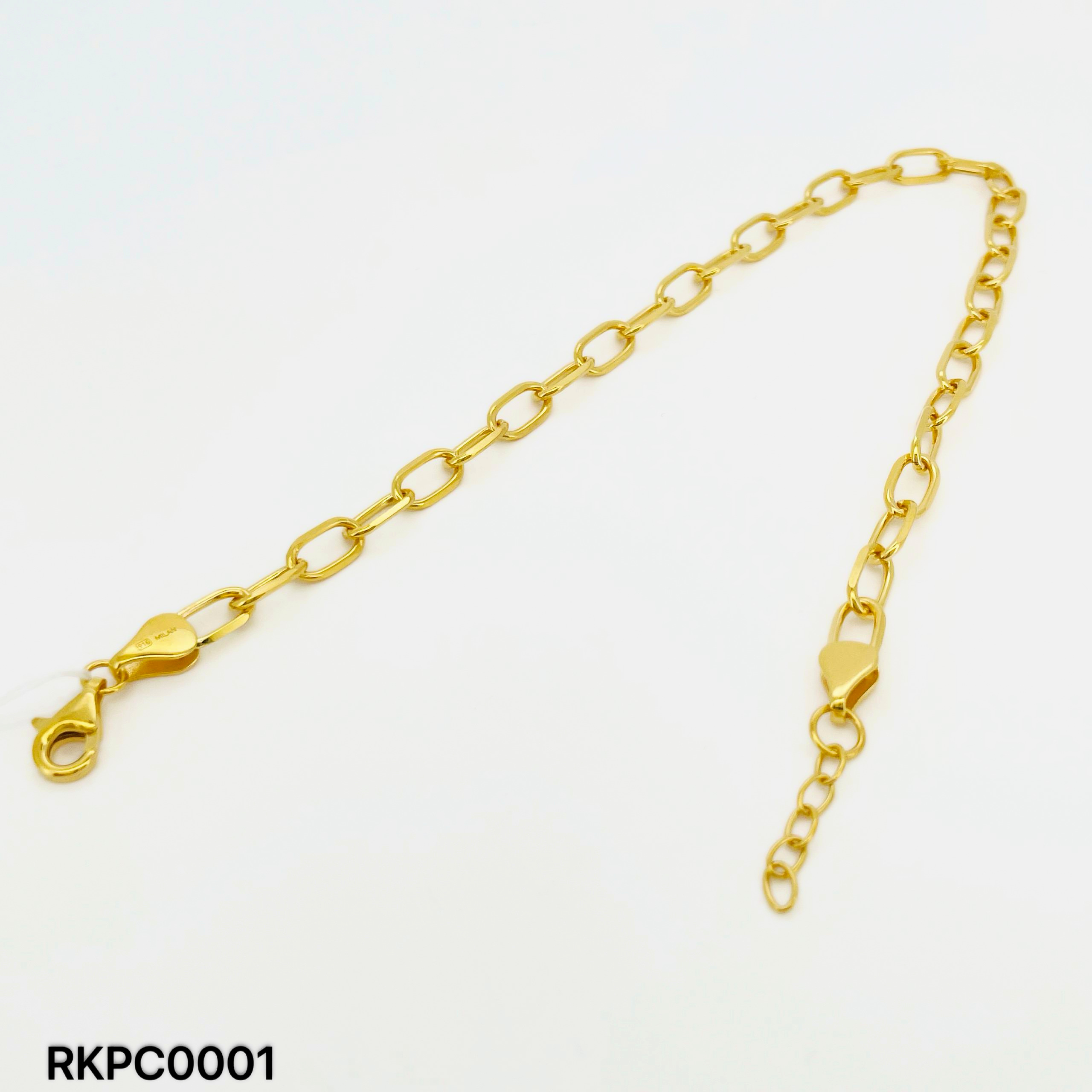 RK PAPER CLIP 回纹针脚链