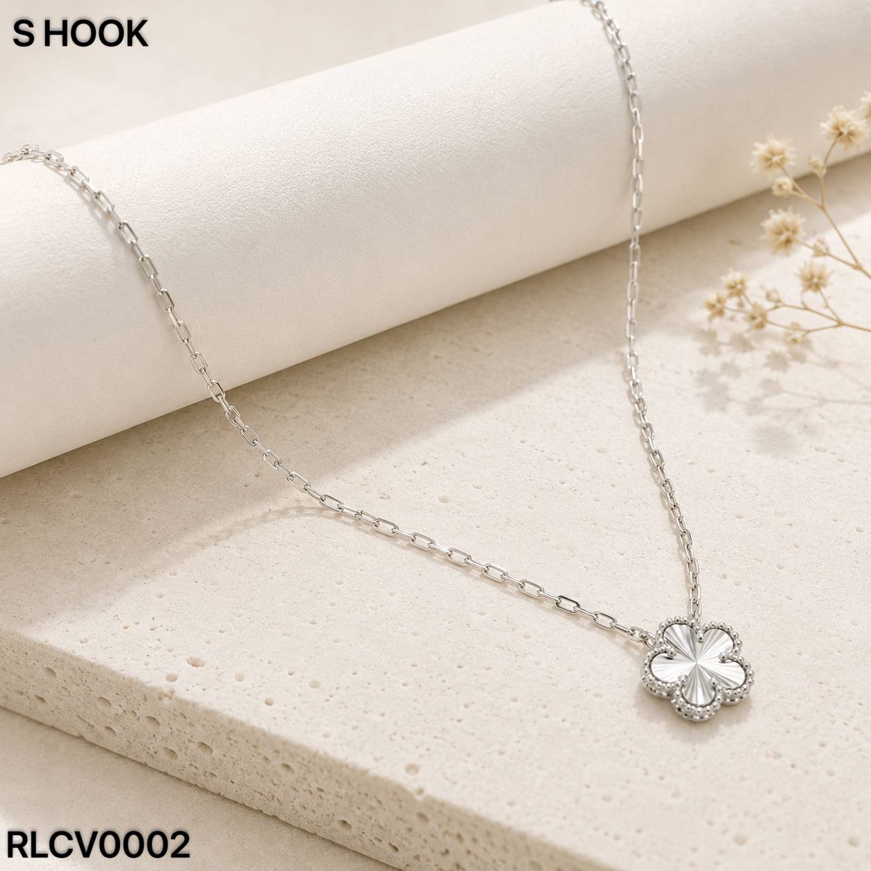 RL CHOKER CLOVER 四叶草套链
