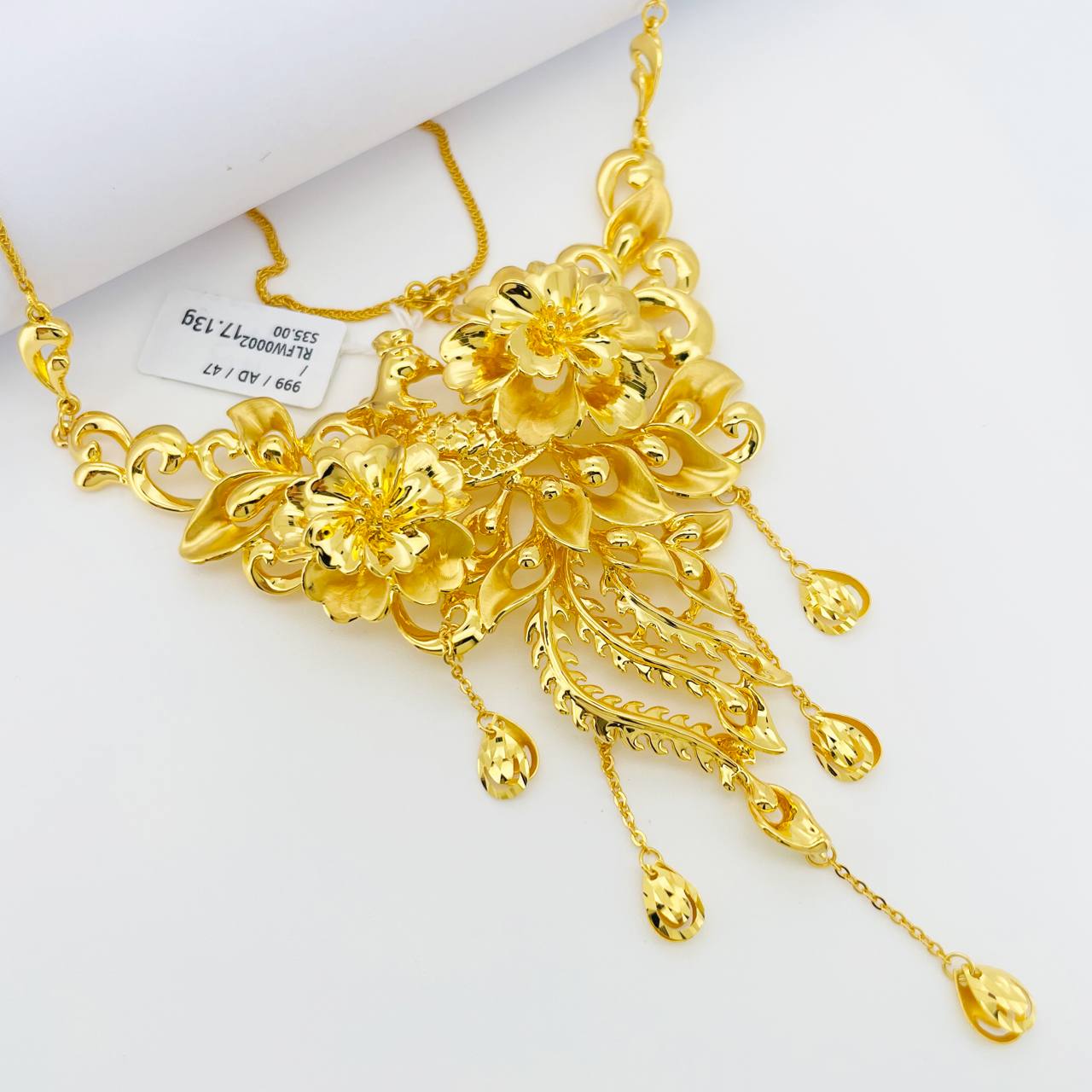 RL CHOKER FLOWER 花朵套链(四点金) thumbnail 2