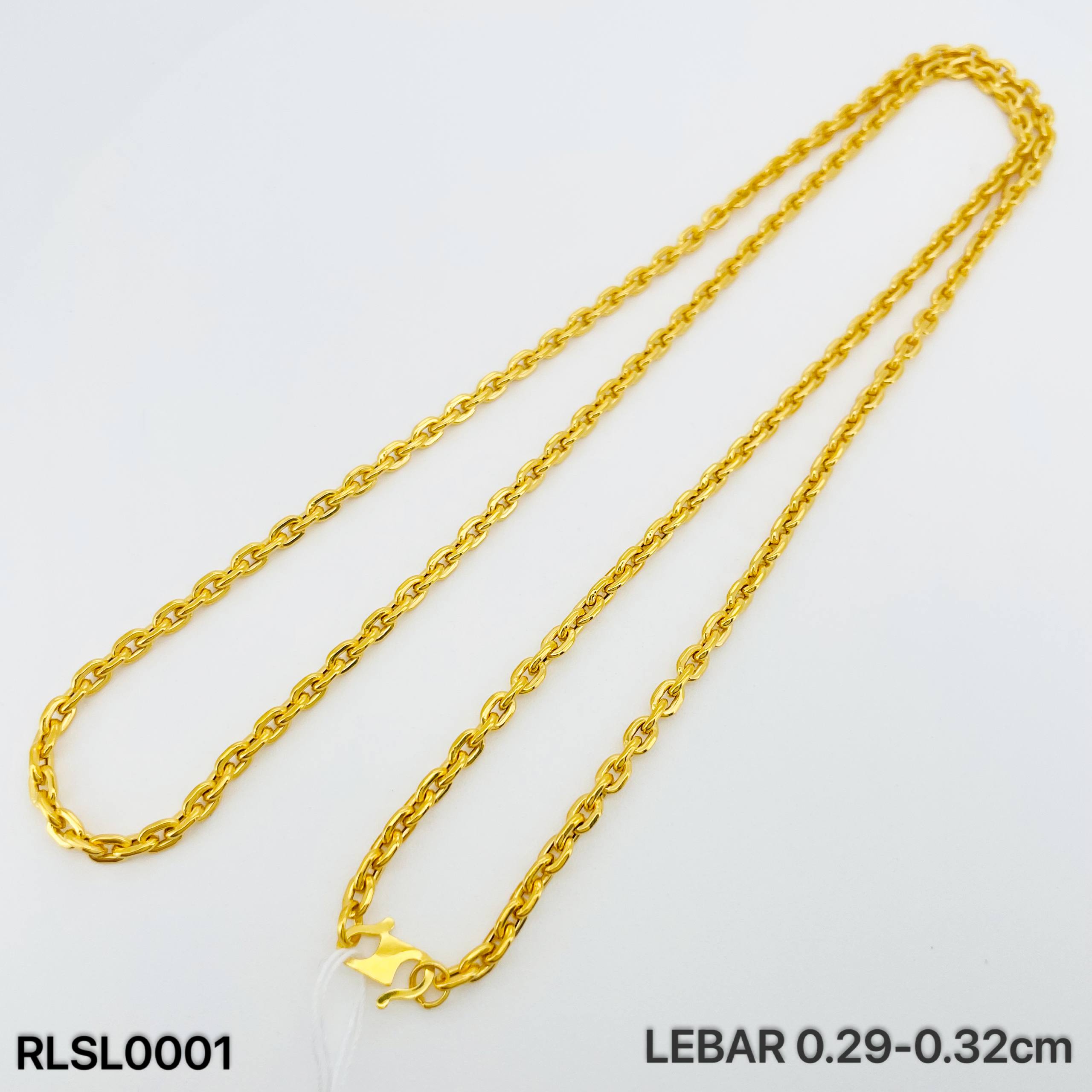RL SAUH LICIN 空心万字项链 thumbnail 2