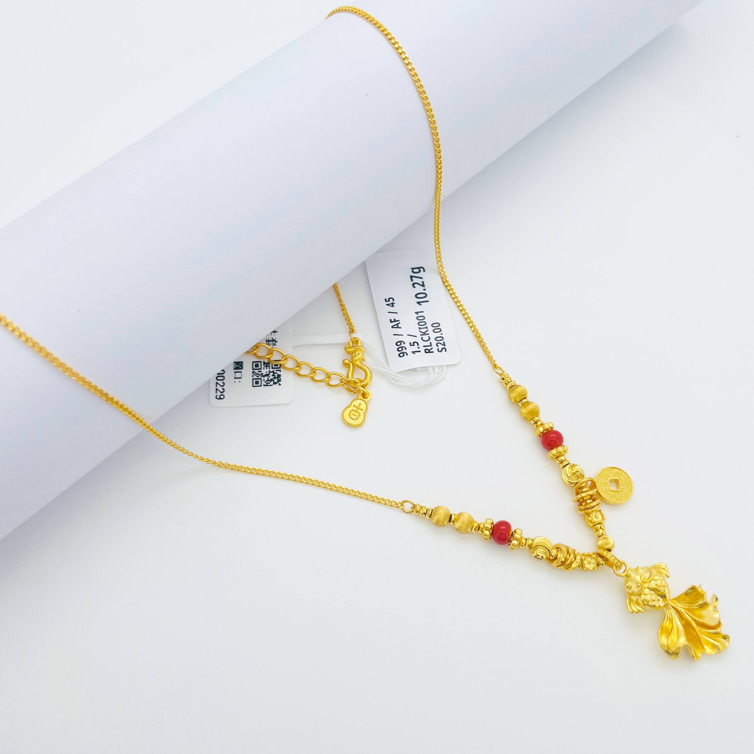 RL CHOKER IKAN 999 金鱼套链