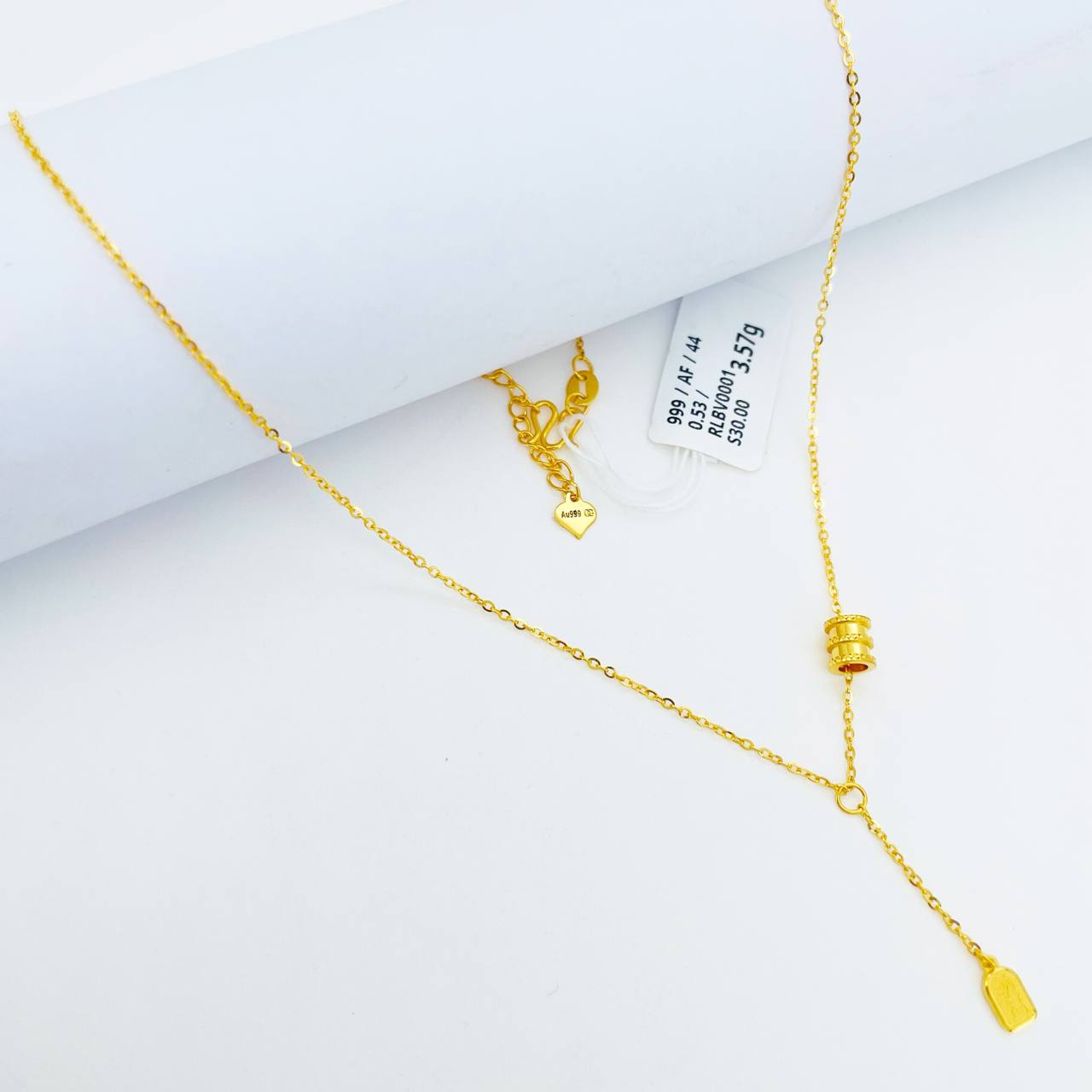 RL BVLGARI 足金宝格丽项链