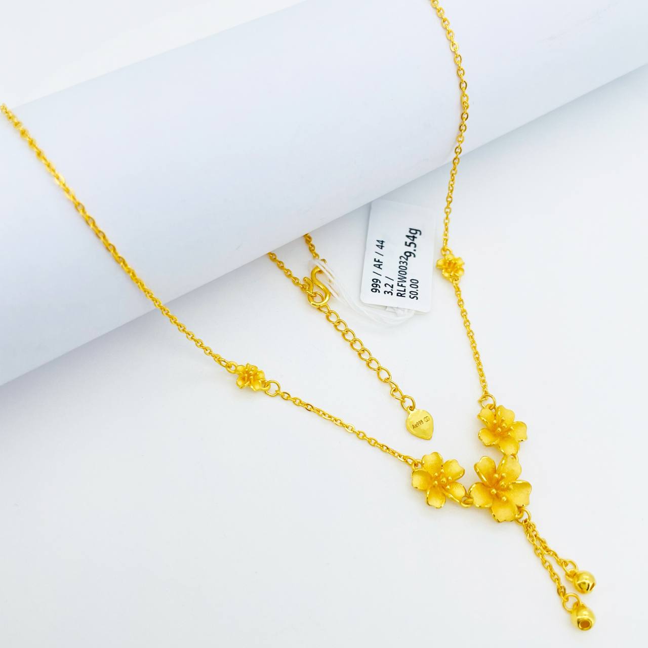 RL CHOKER FLOWER 花朵套链(四点金)
