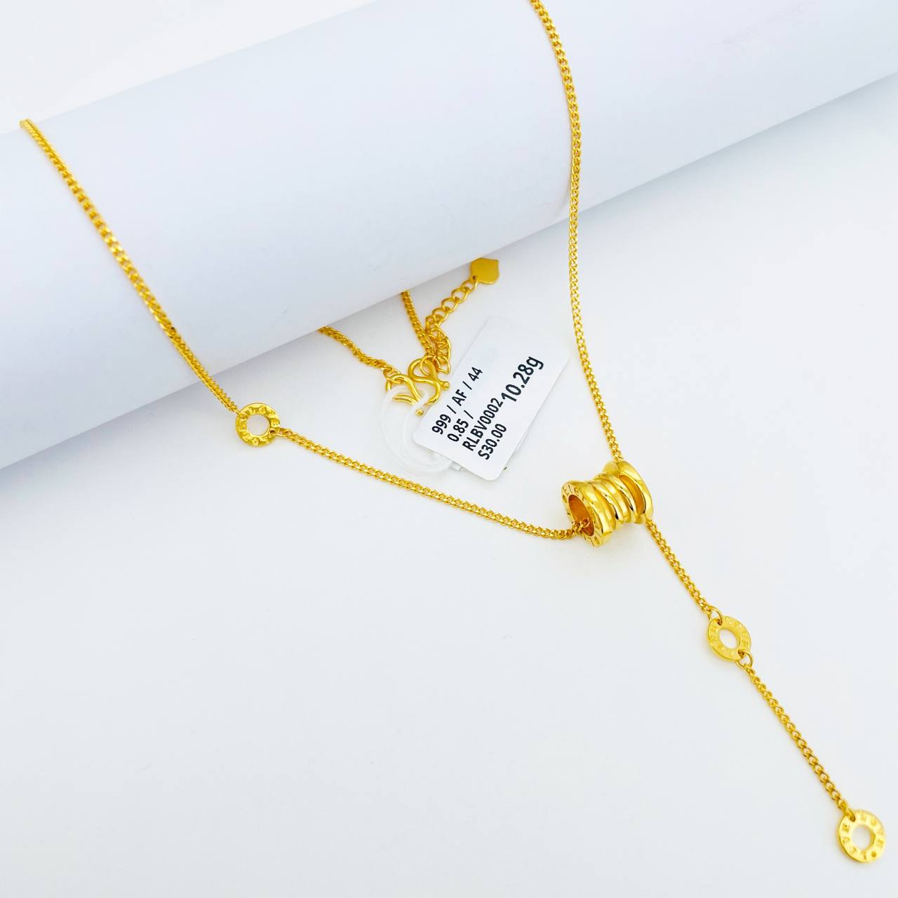 RL BVLGARI 足金宝格丽项链