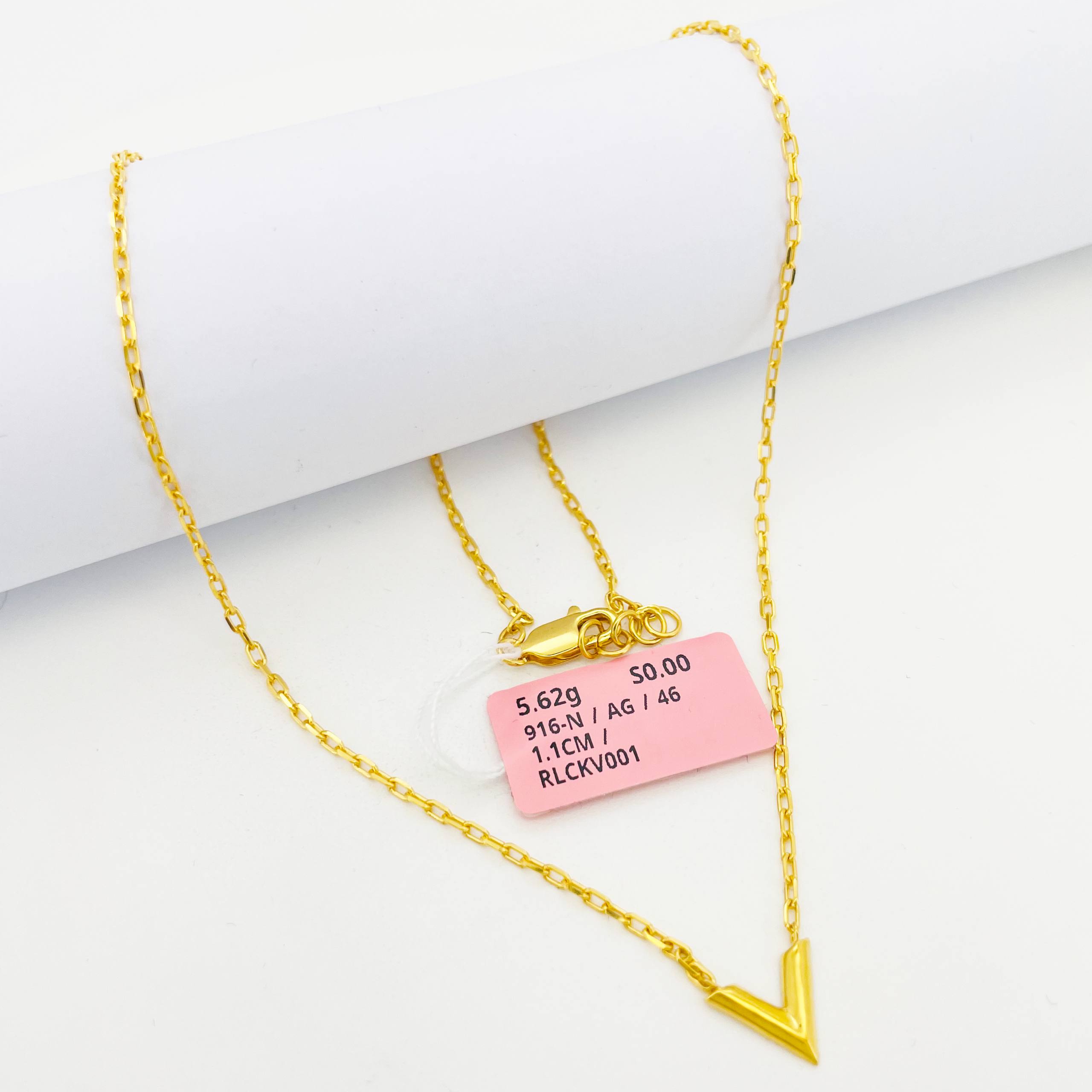 RL CHOKER V V字套链 thumbnail 2