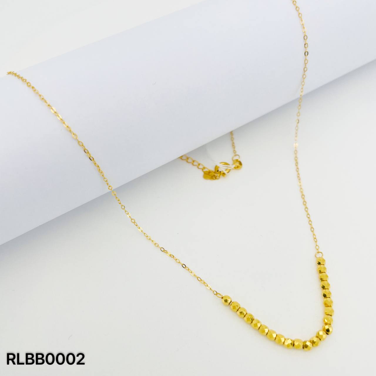 RL BEBOLA 硬金圆珠项链