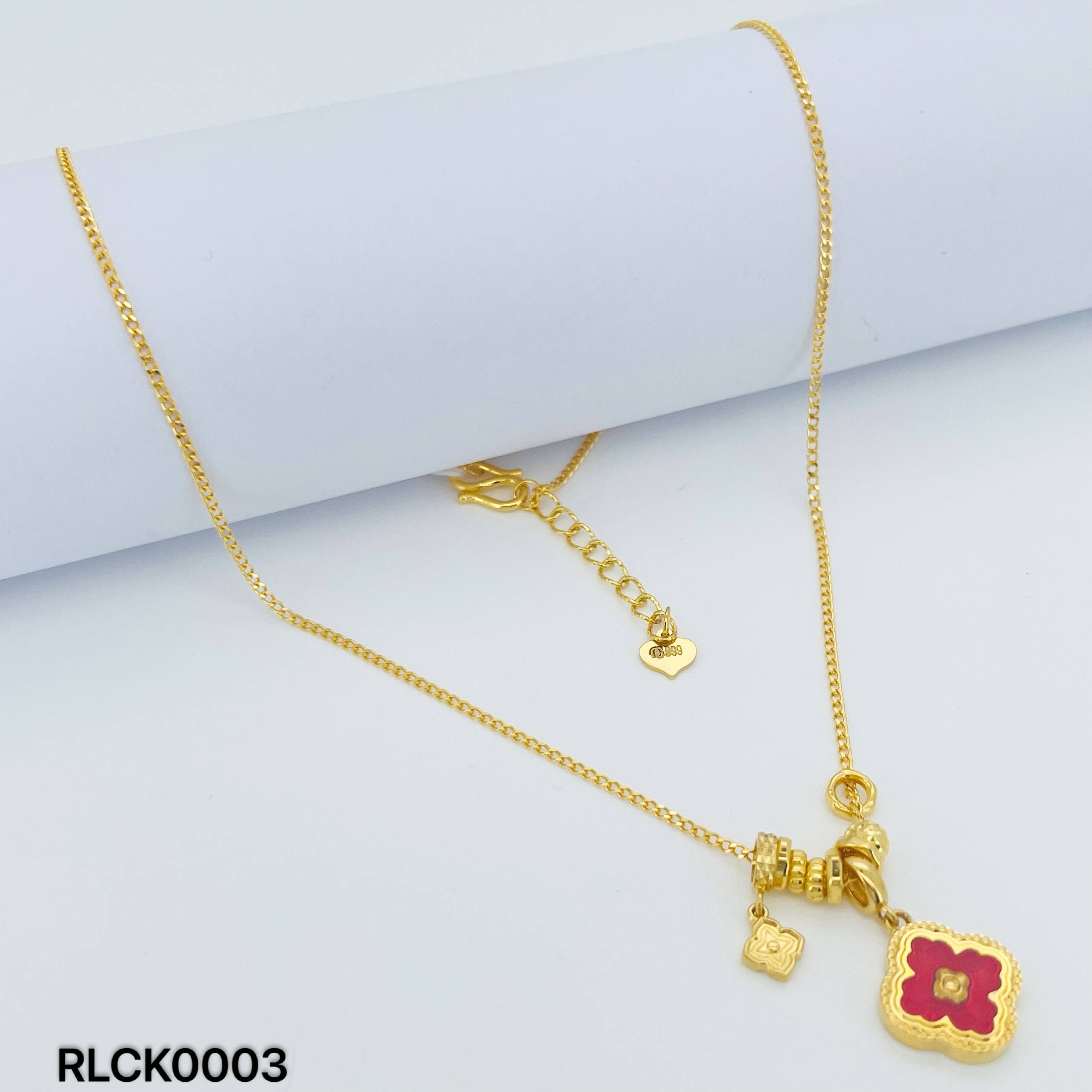 RL CHOKER FESYEN CHINA 高光珐琅套链