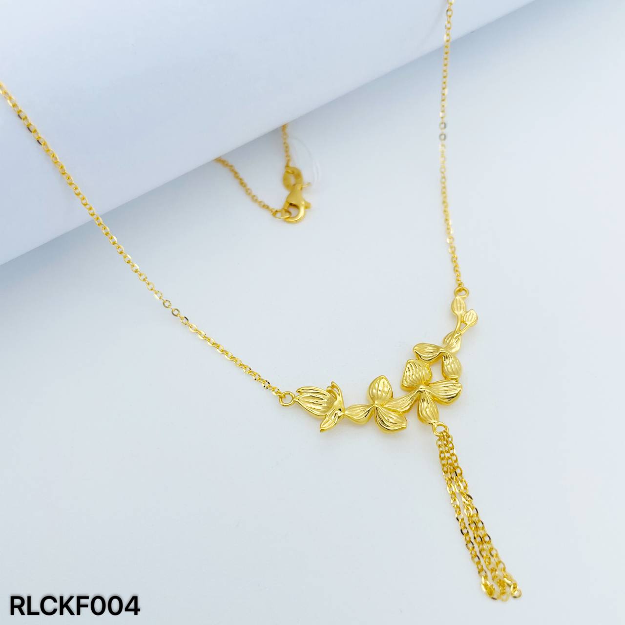 RL CHOKER FLOWER 花朵套链