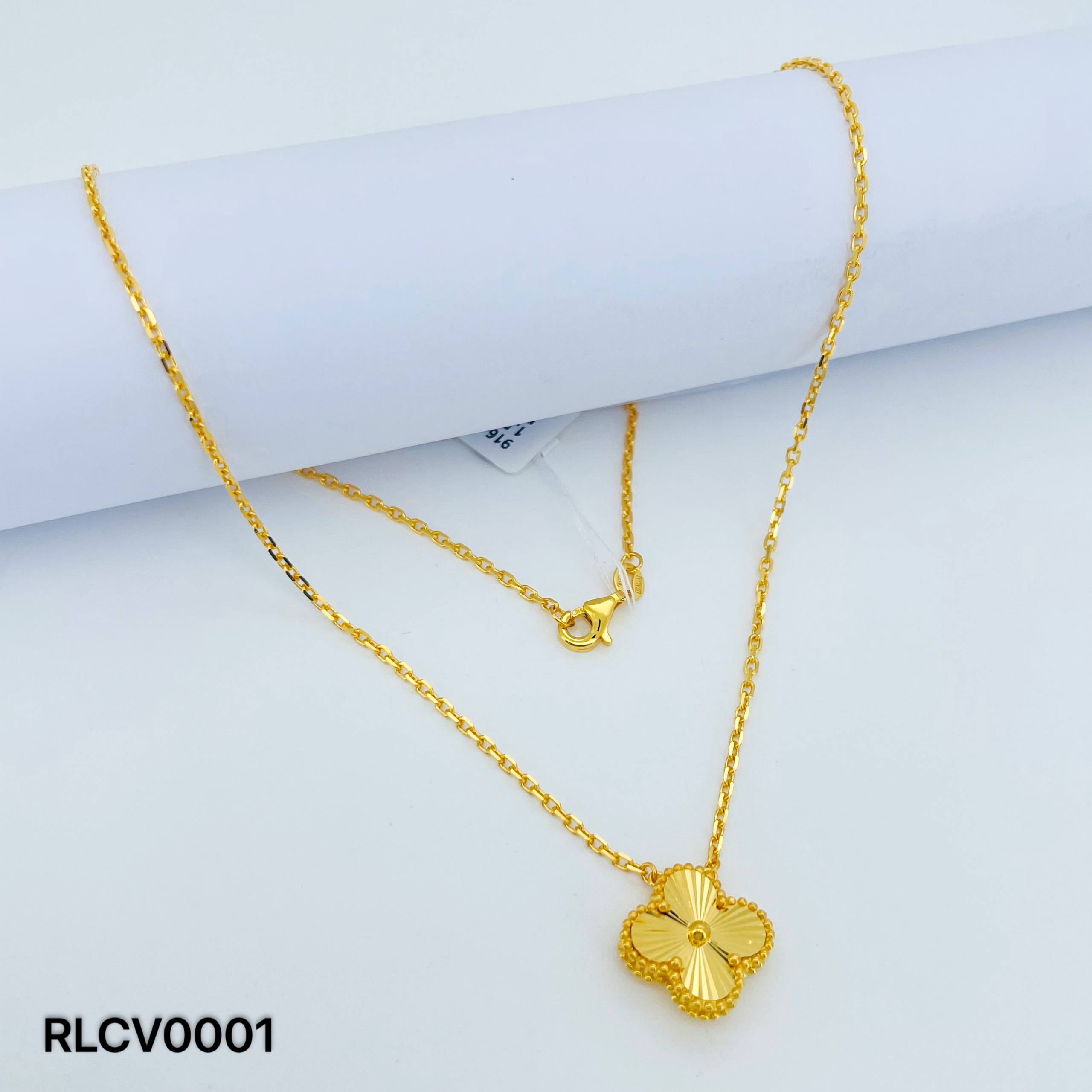 RL CHOKER CLOVER 四叶草套链