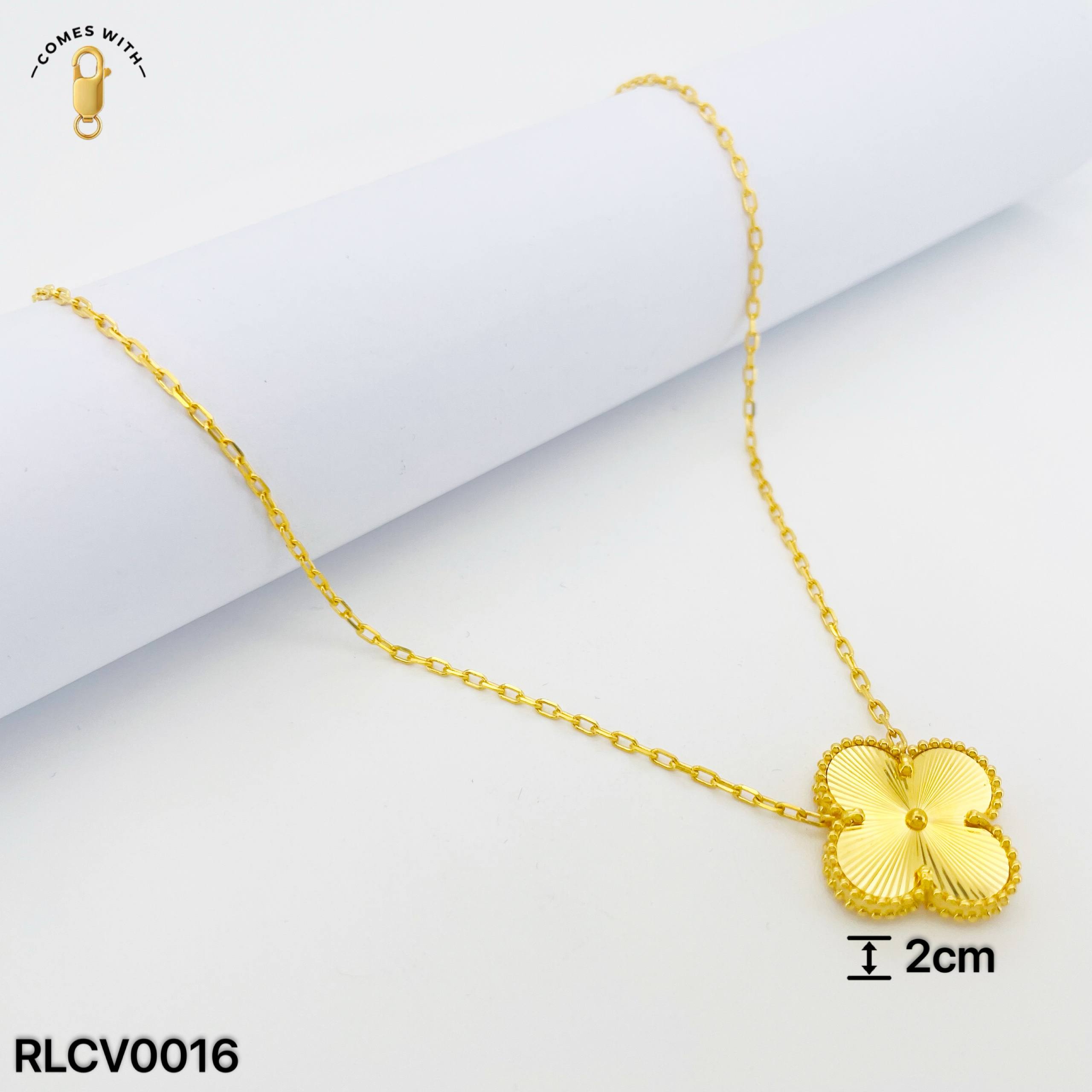 RL CHOKER CLOVER 四叶草套链