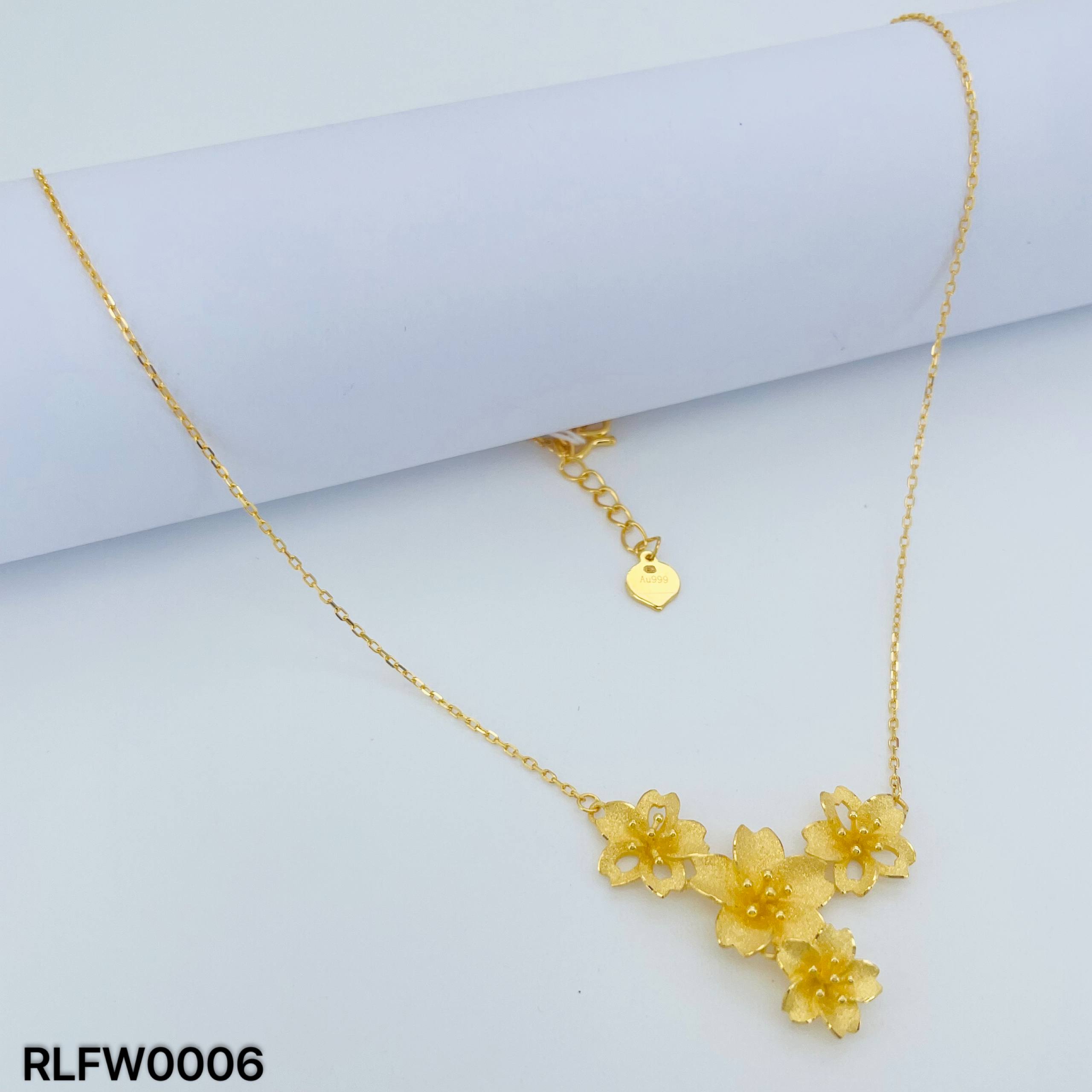 RL CHOKER FLOWER 花朵套链(四点金) thumbnail 2