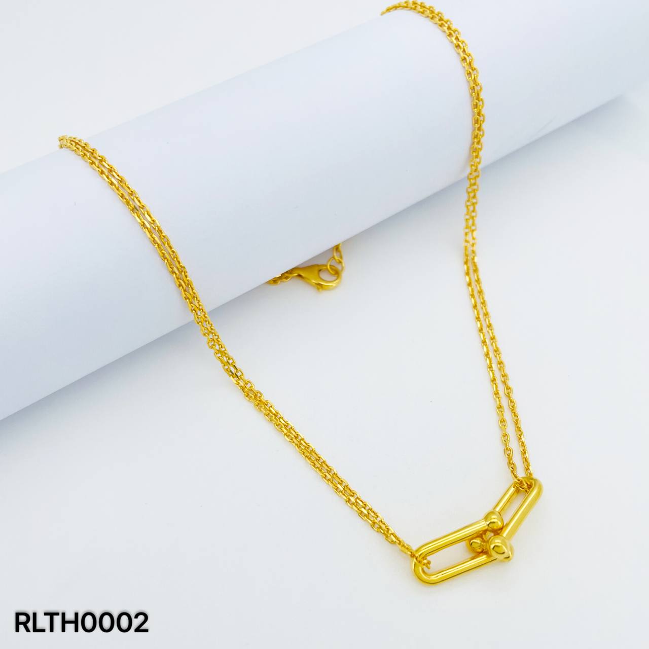 RL CHOKER TIFANNY HARDWARE 马蹄双链套链