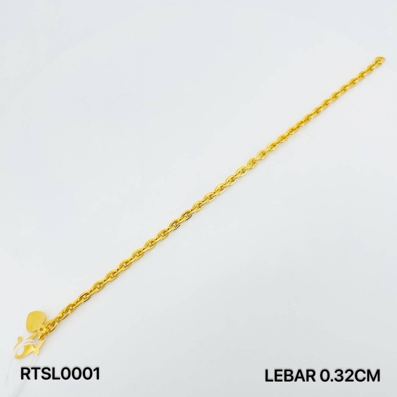 RT SAUH LICIN 空心万字手链 thumbnail 3