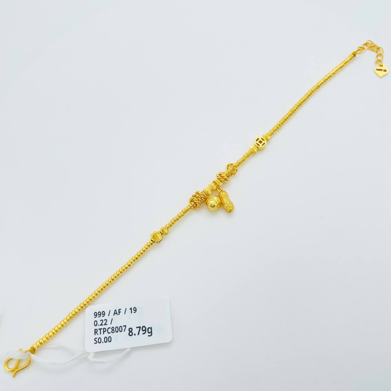 RT PANCHAN 999 古法盘缠手链