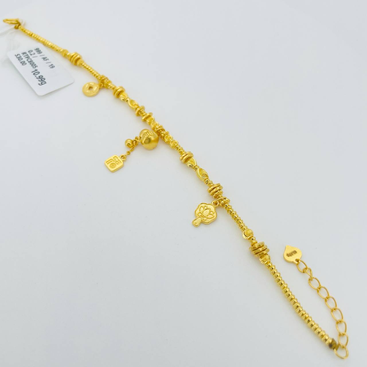 RT PANCHAN 999 古法盘缠手链