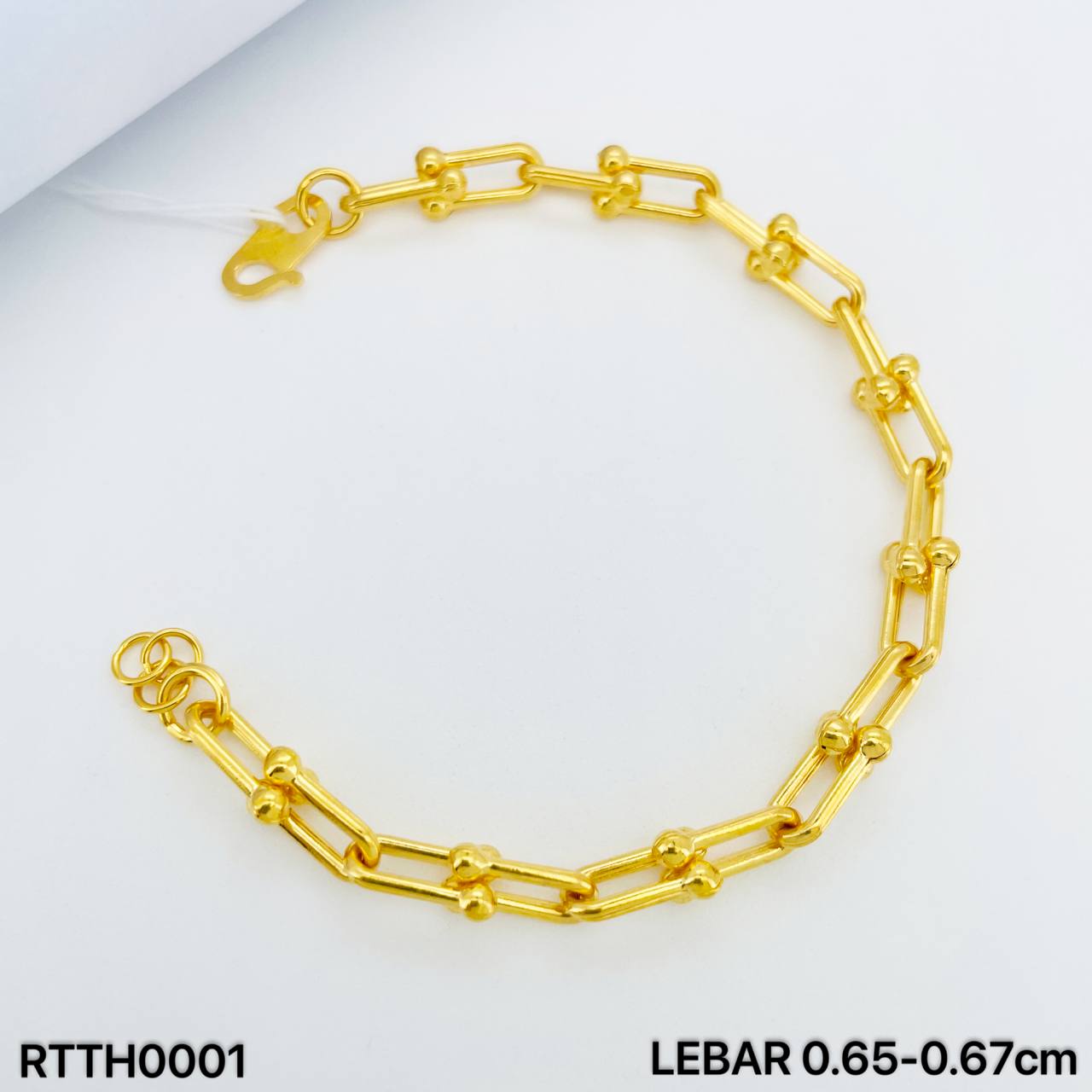 RT TIFFANY HARDWARE 马蹄手链 thumbnail 3