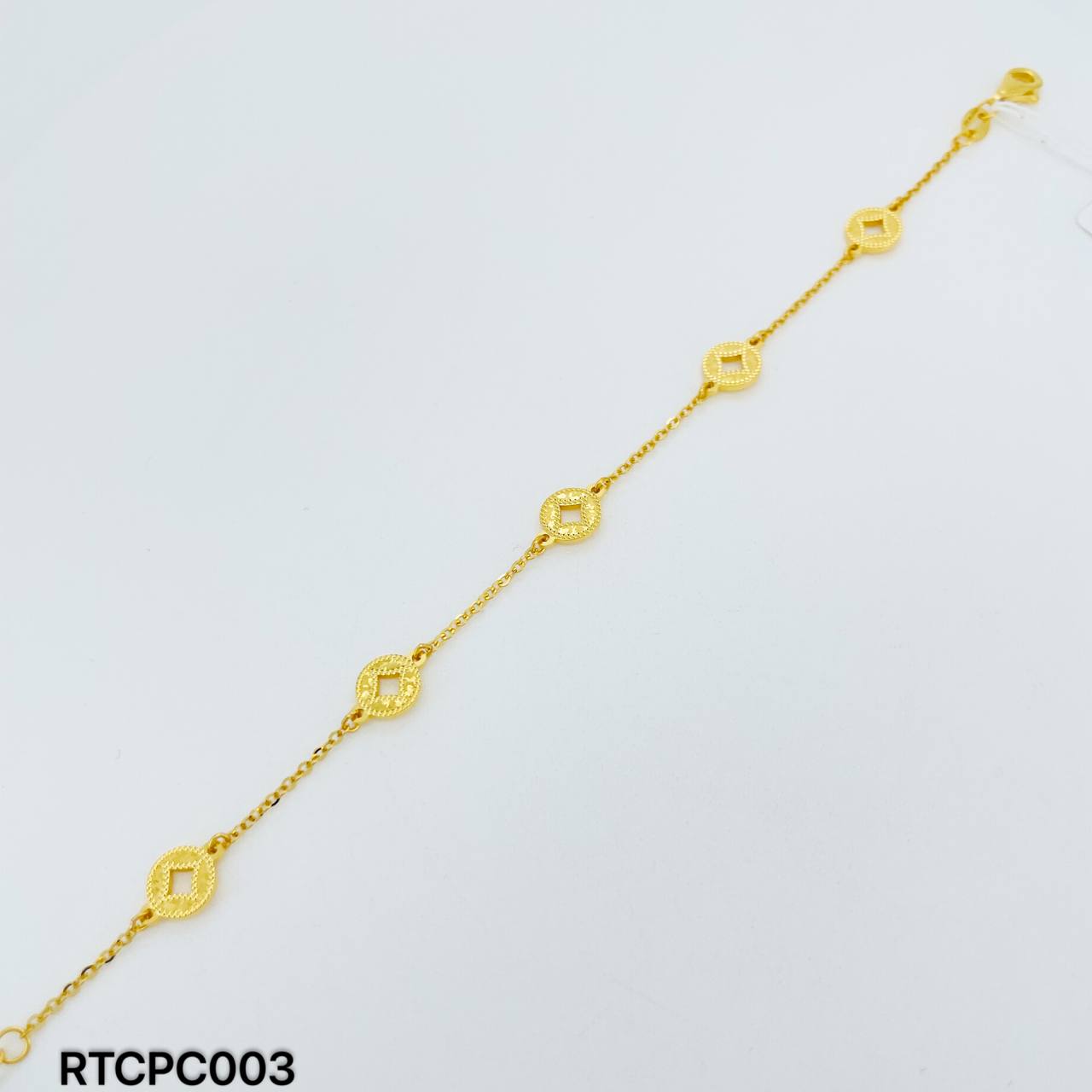 RT COPPER COIN 铜钱手链